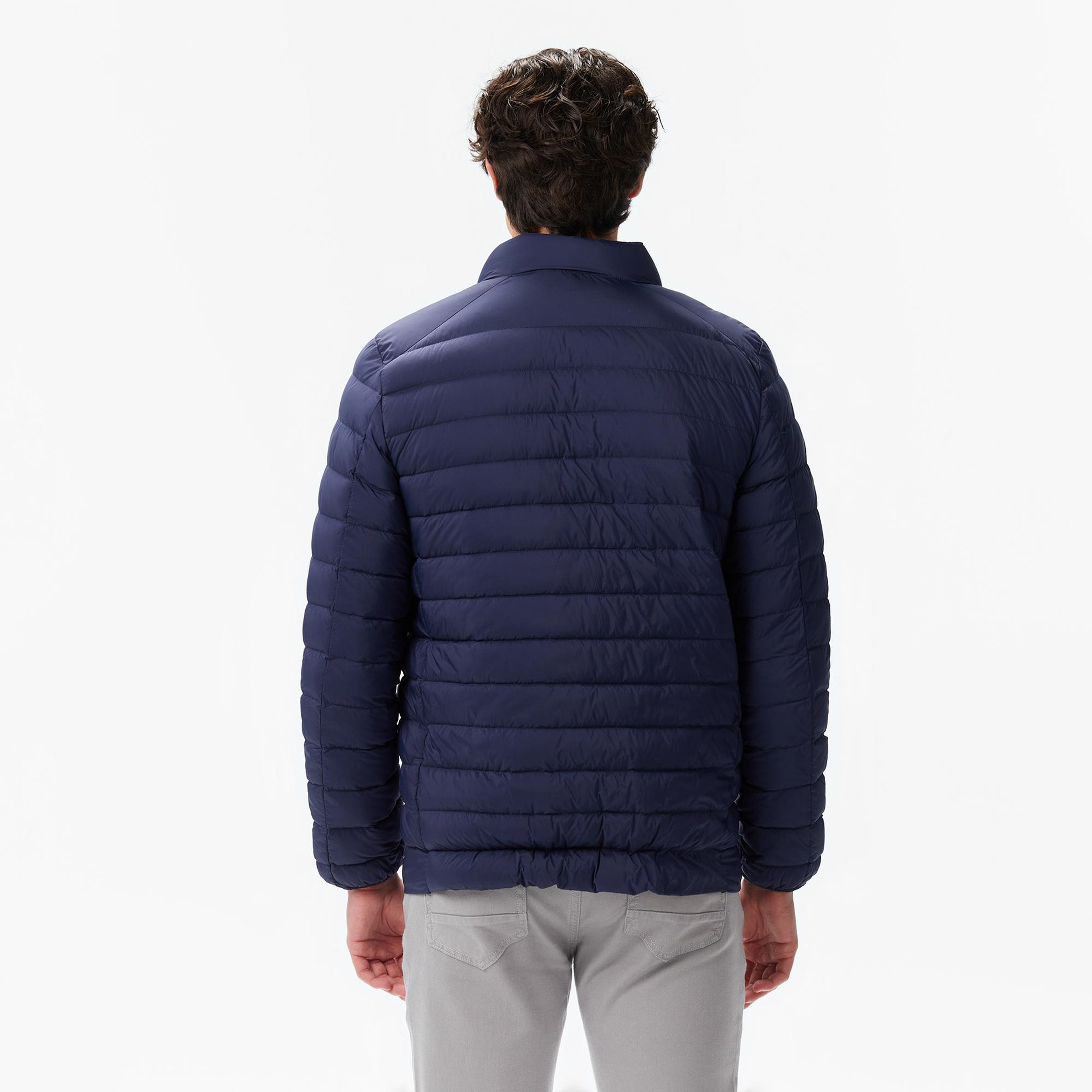 Nautica Erkek Lacivert Regular Fit Mont