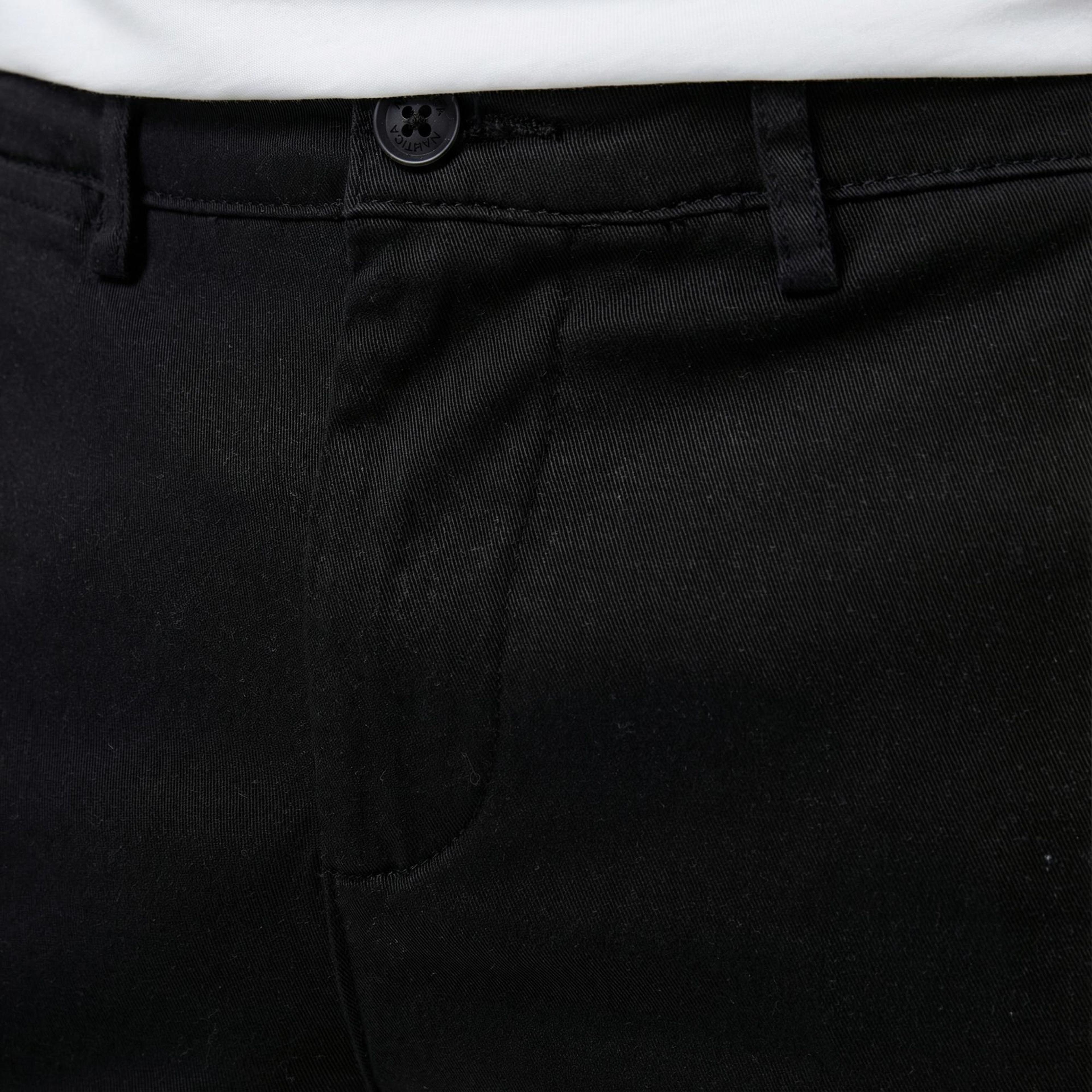 Nautica Erkek Siyah Slim Fit Pantolon