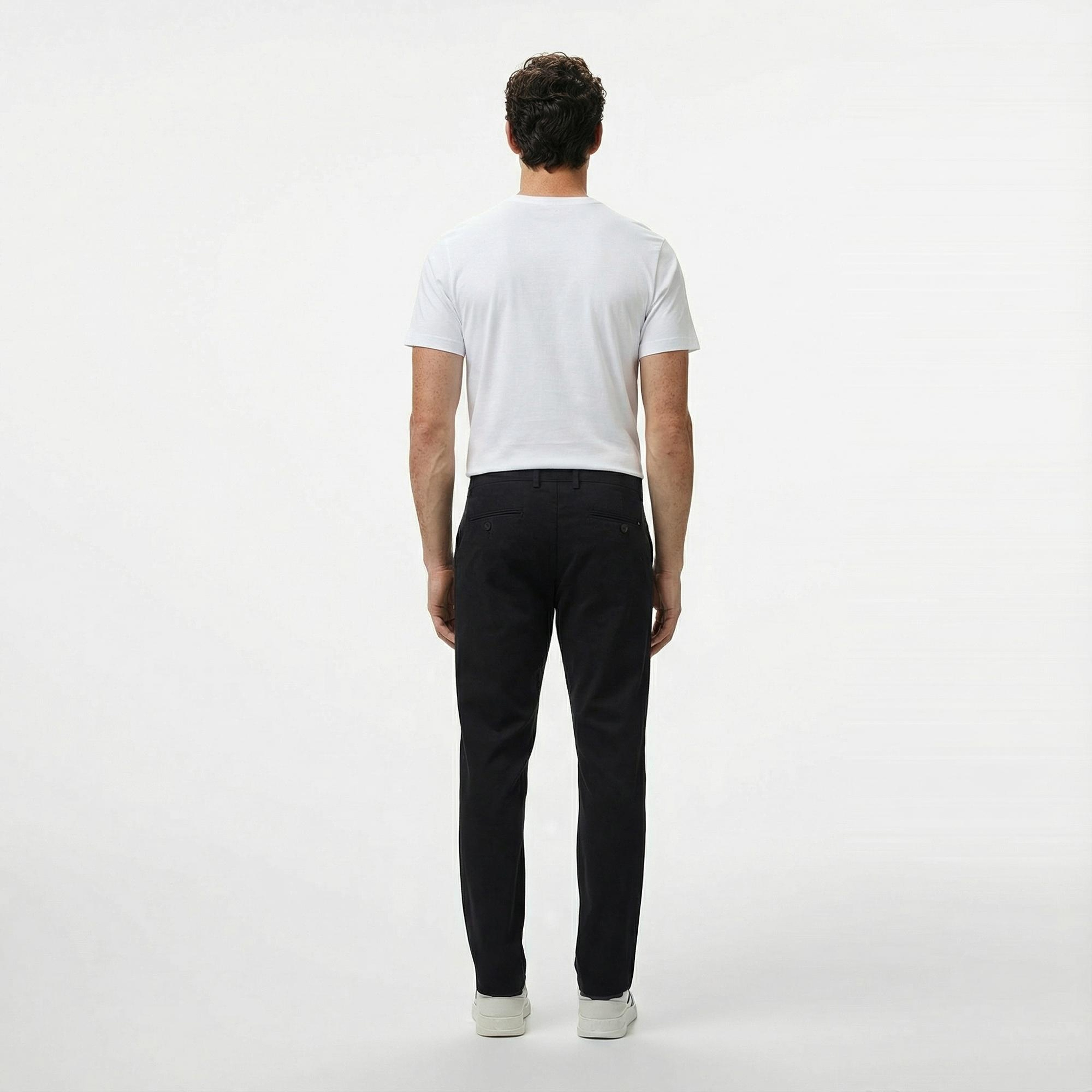 Nautica Erkek Siyah Slim Fit Pantolon