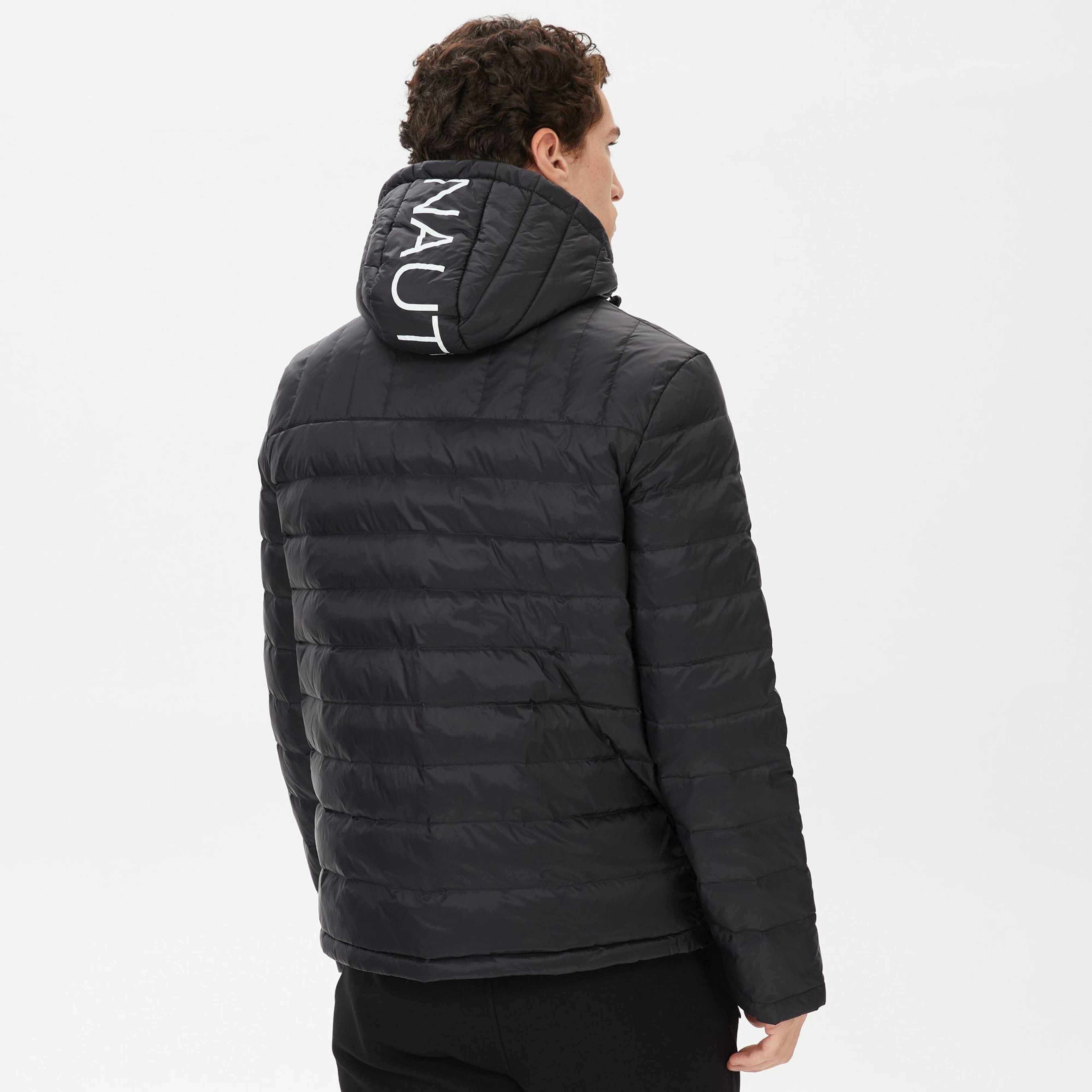 Nautica Erkek Siyah Standart Fit Mont