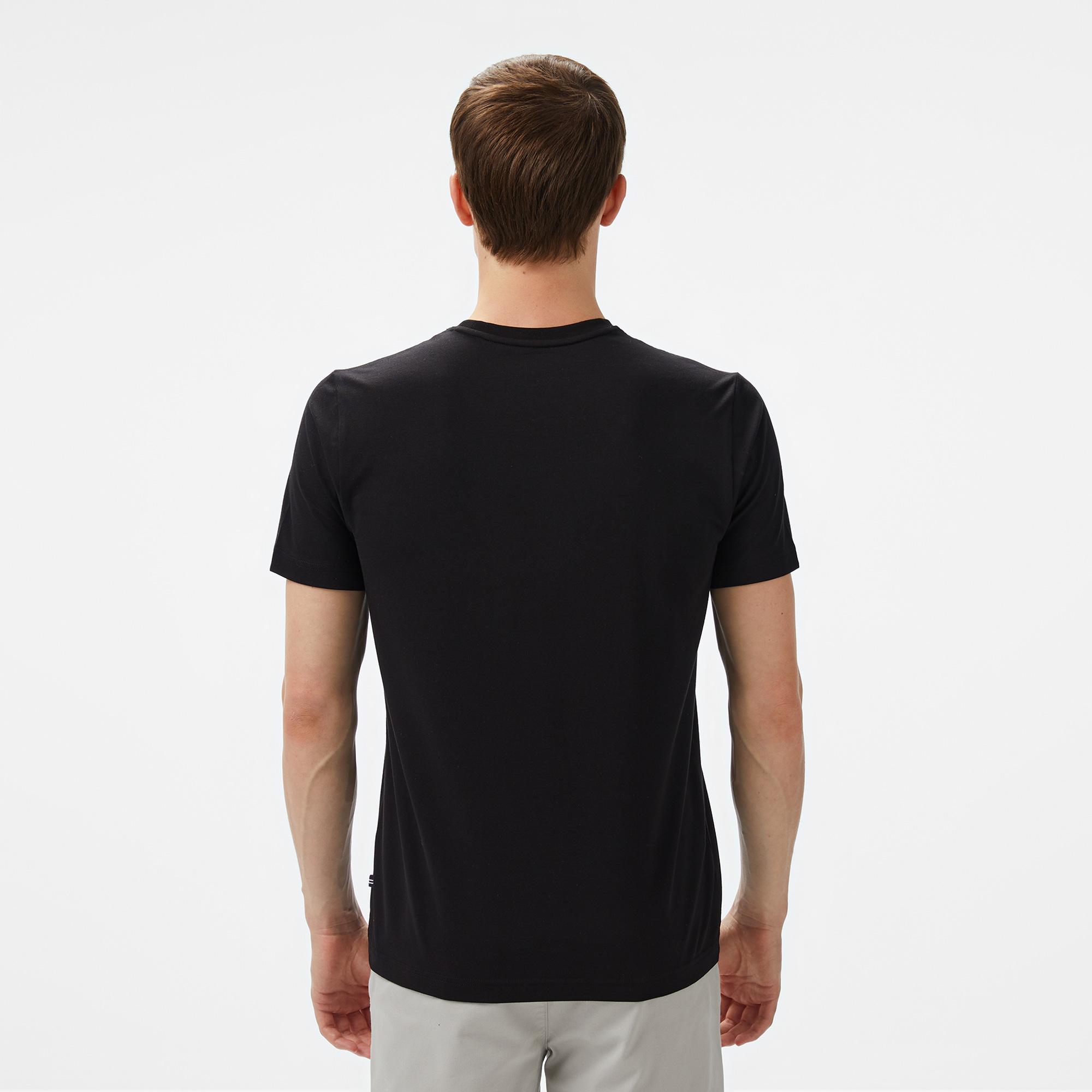 Nautica Erkek Siyah Regular Fit T-Shirt