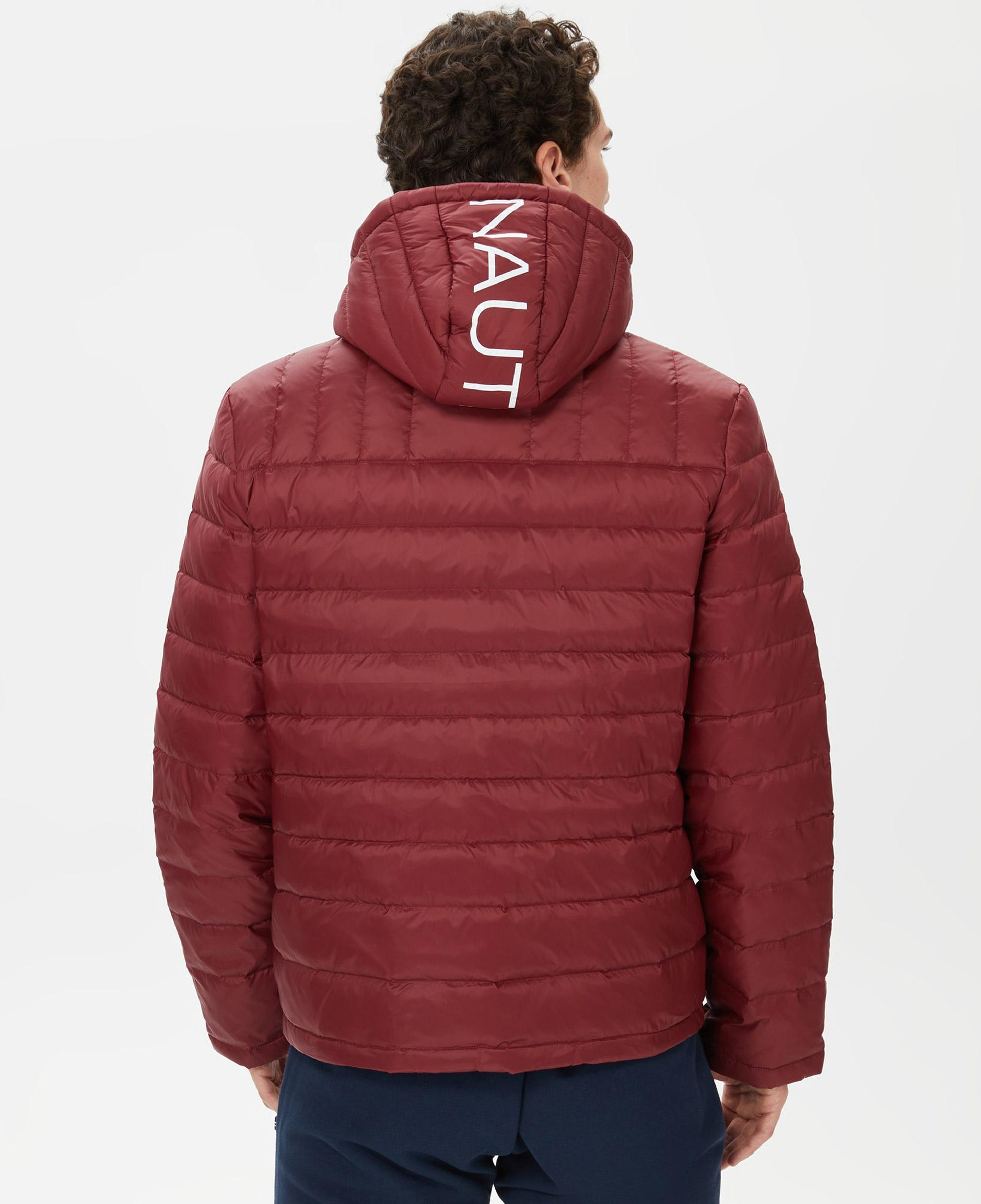 Nautica Erkek Bordo Standart Fit Mont