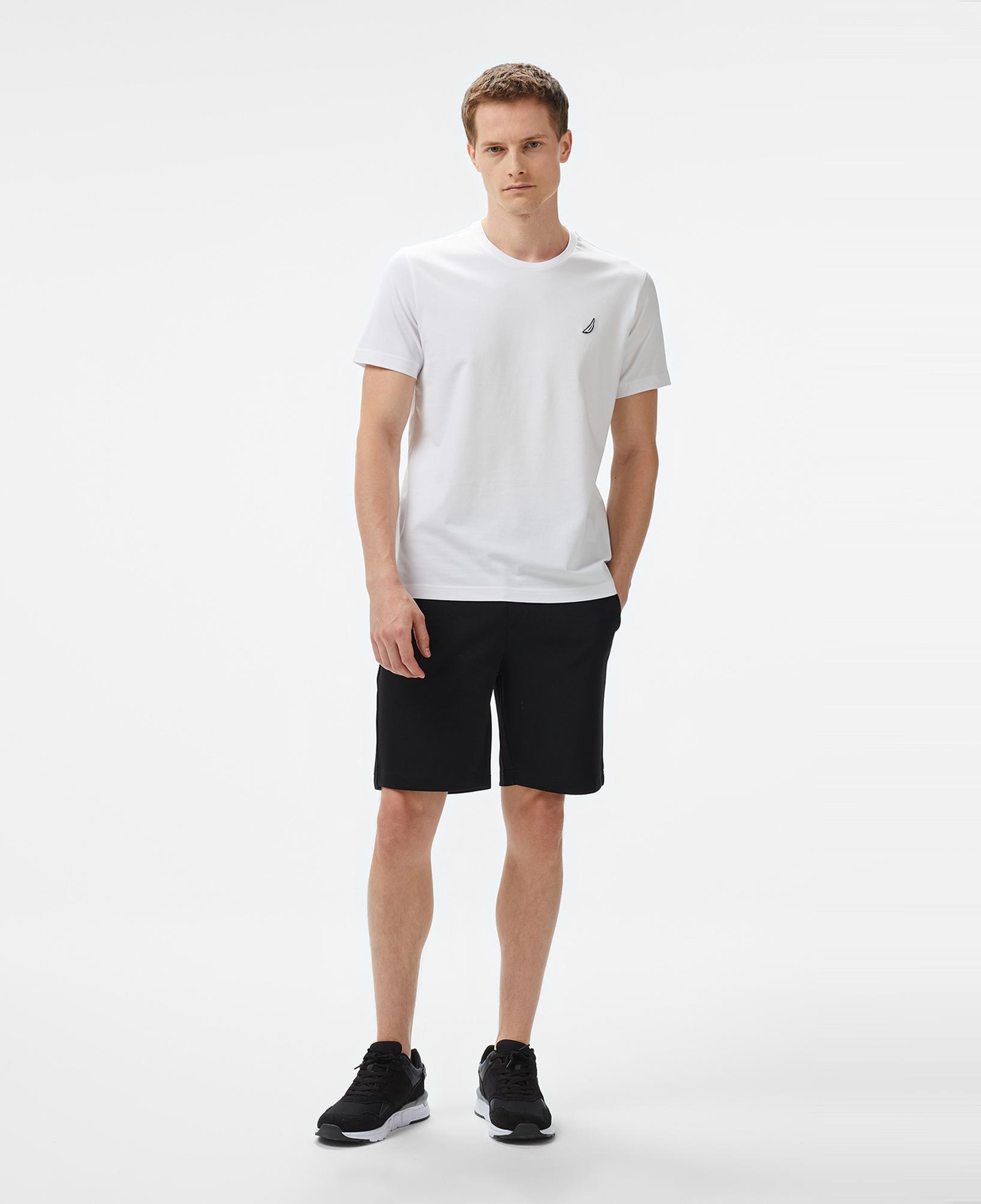 Nautica Erkek Beyaz Regular Fit T-Shirt