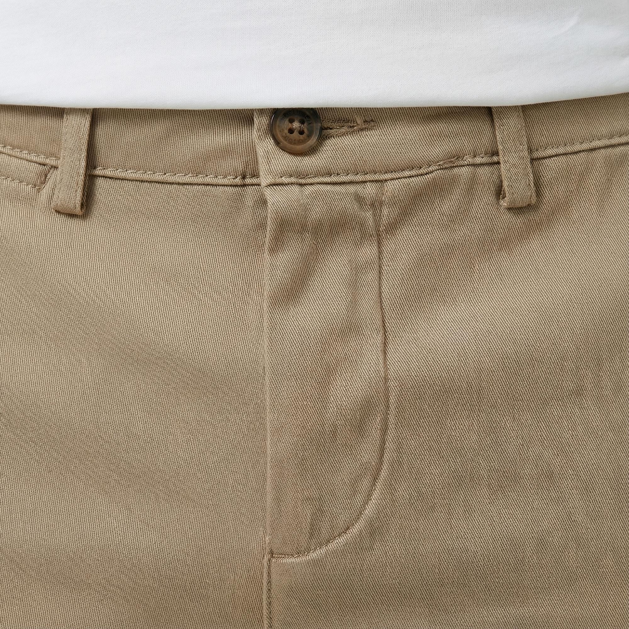 Nautica Erkek Bej Slim Fit Pantolon