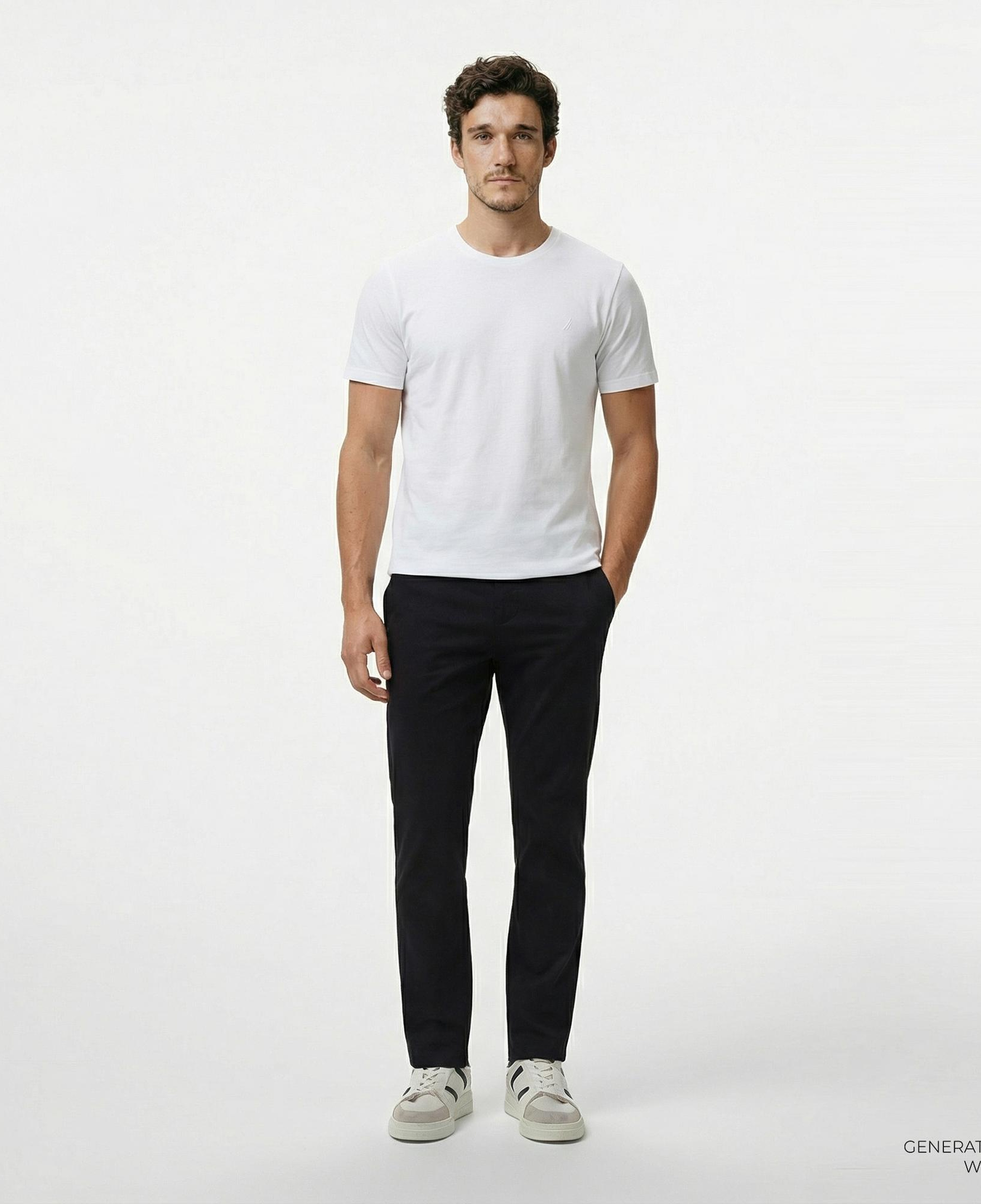 Nautica Erkek Siyah Slim Fit Pantolon