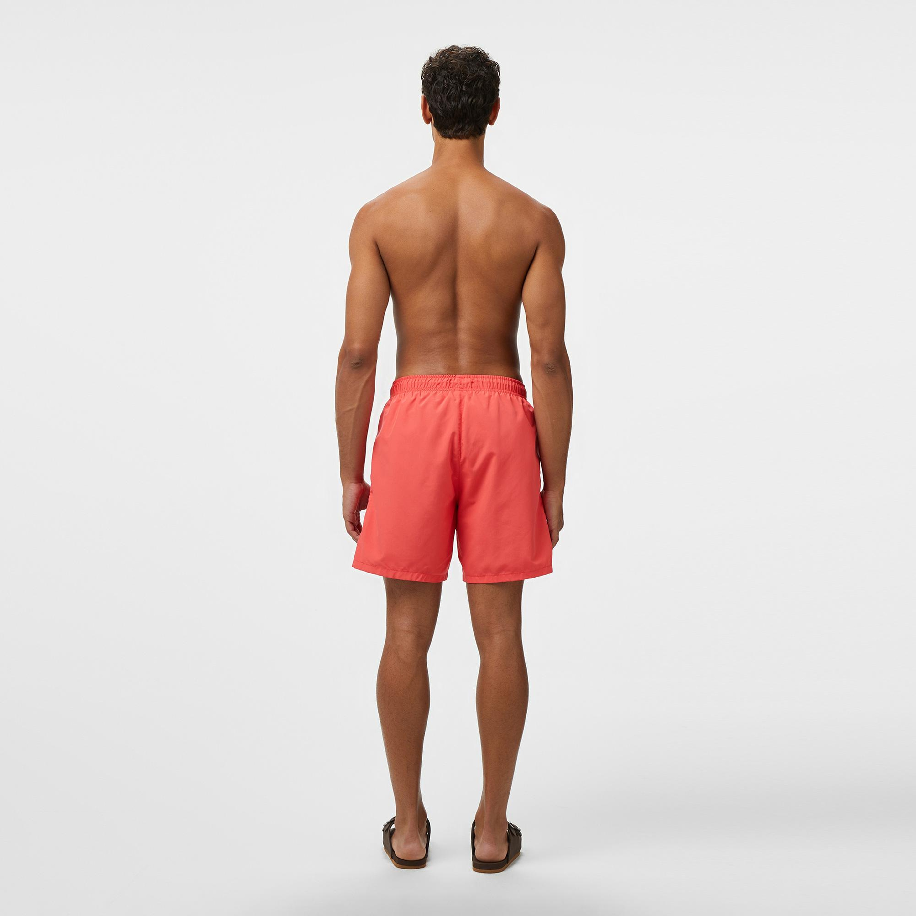 Nautica Erkek Kırmızı Regular Fit Suda Renk Değiştiren Deniz Şortu