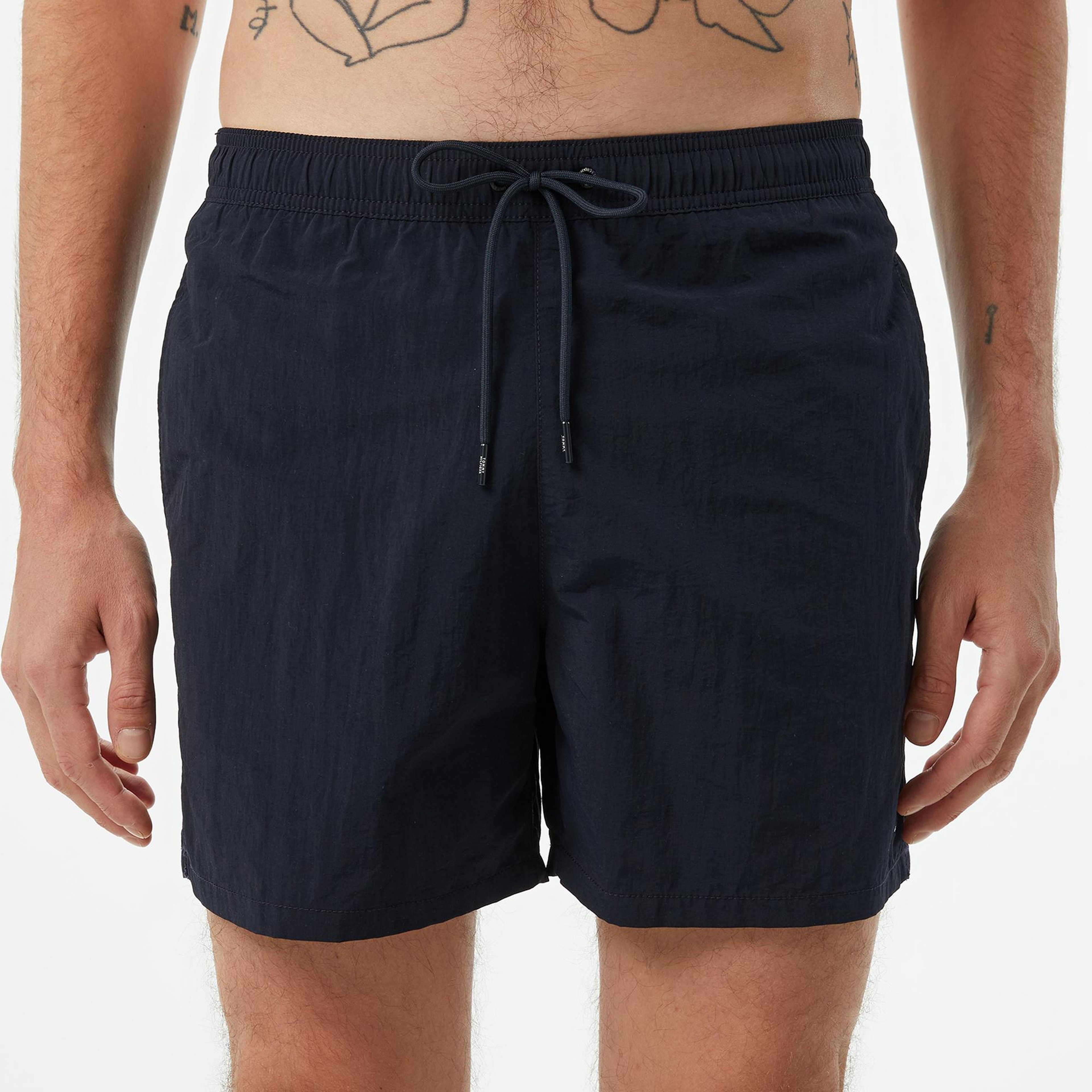 Tommy Hilfiger Essentials Erkek Lacivert Deniz Şortu