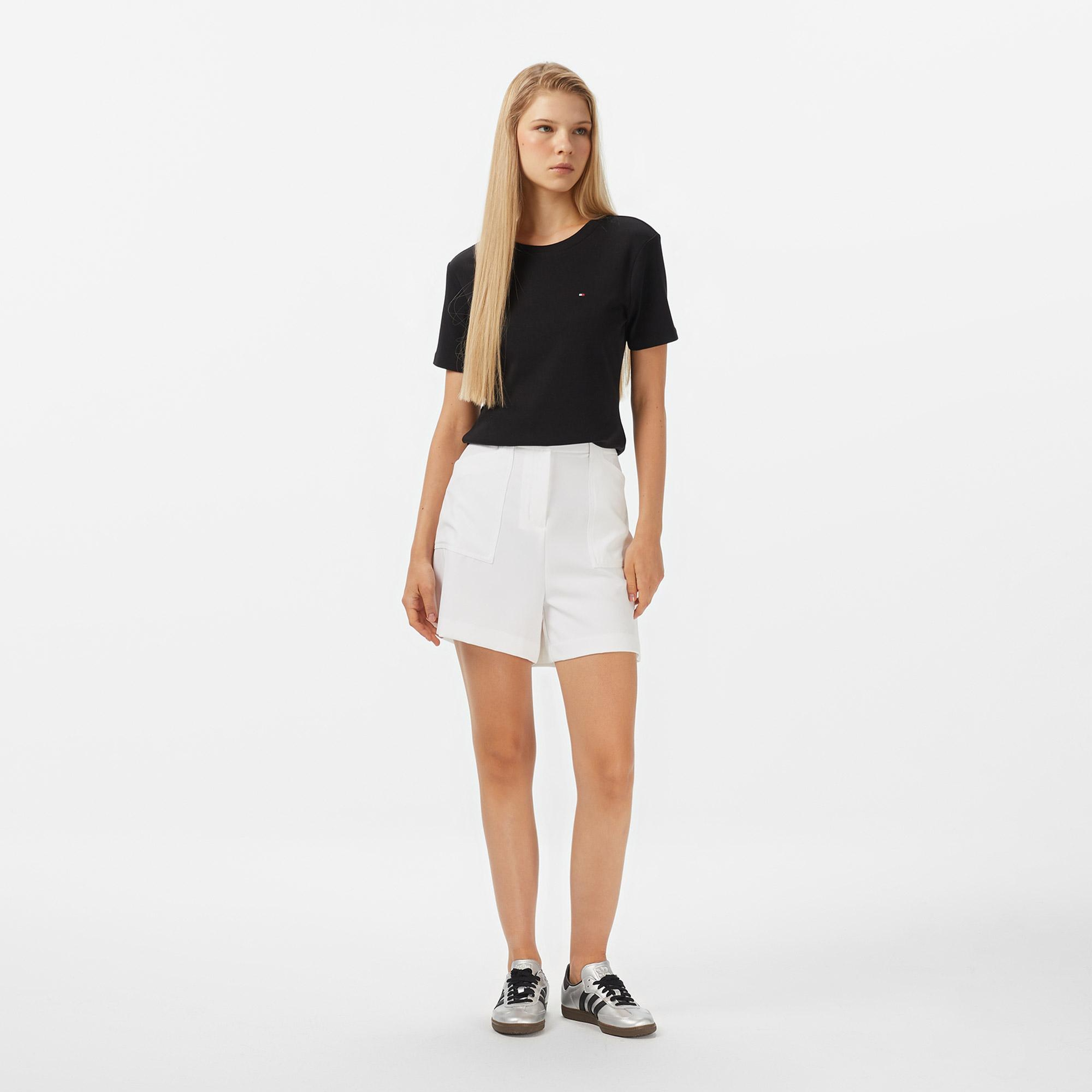 Tommy Hilfiger Cody Kadın Siyah T-Shirt