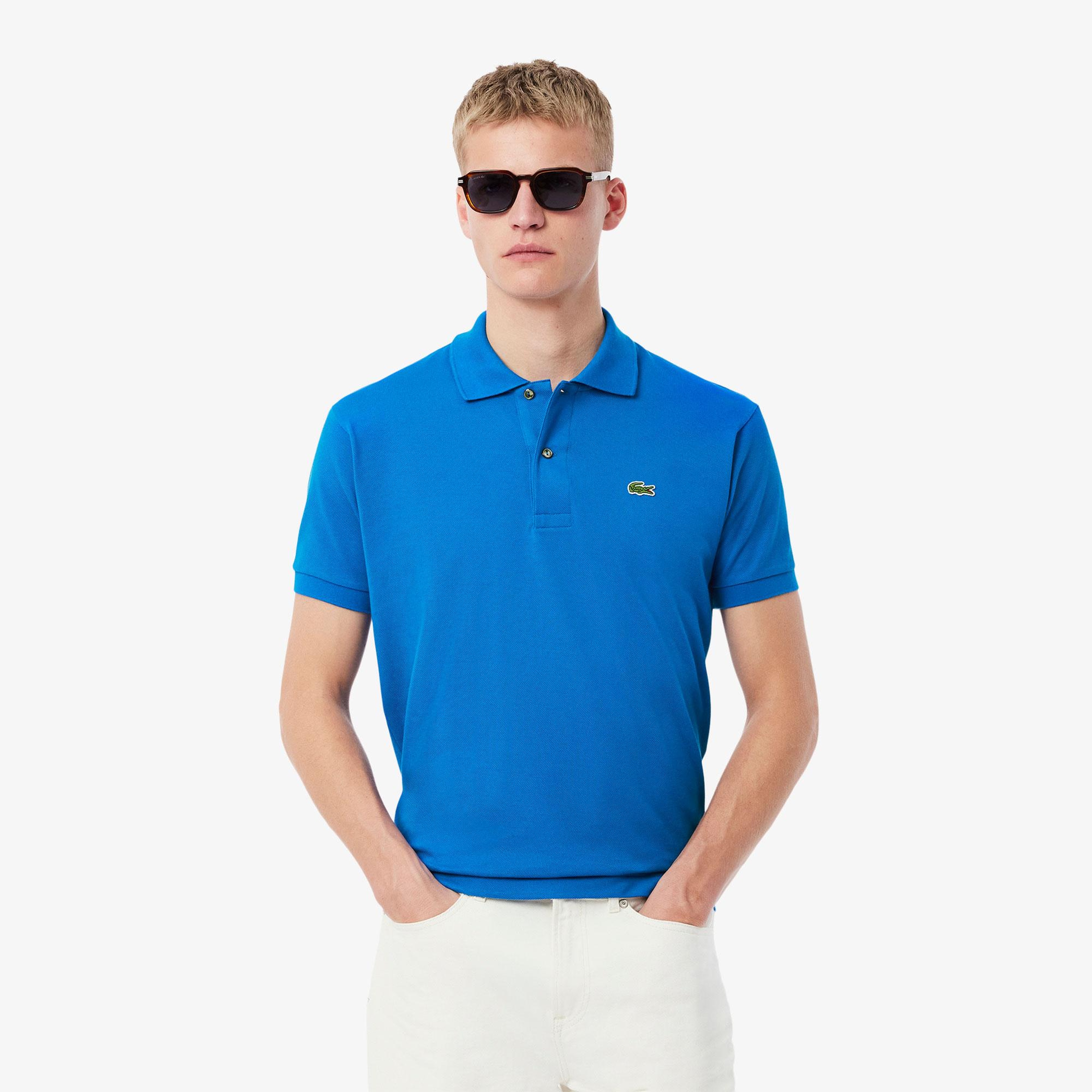 Lacoste L.12.12 Erkek Classic Fit Mavi Polo