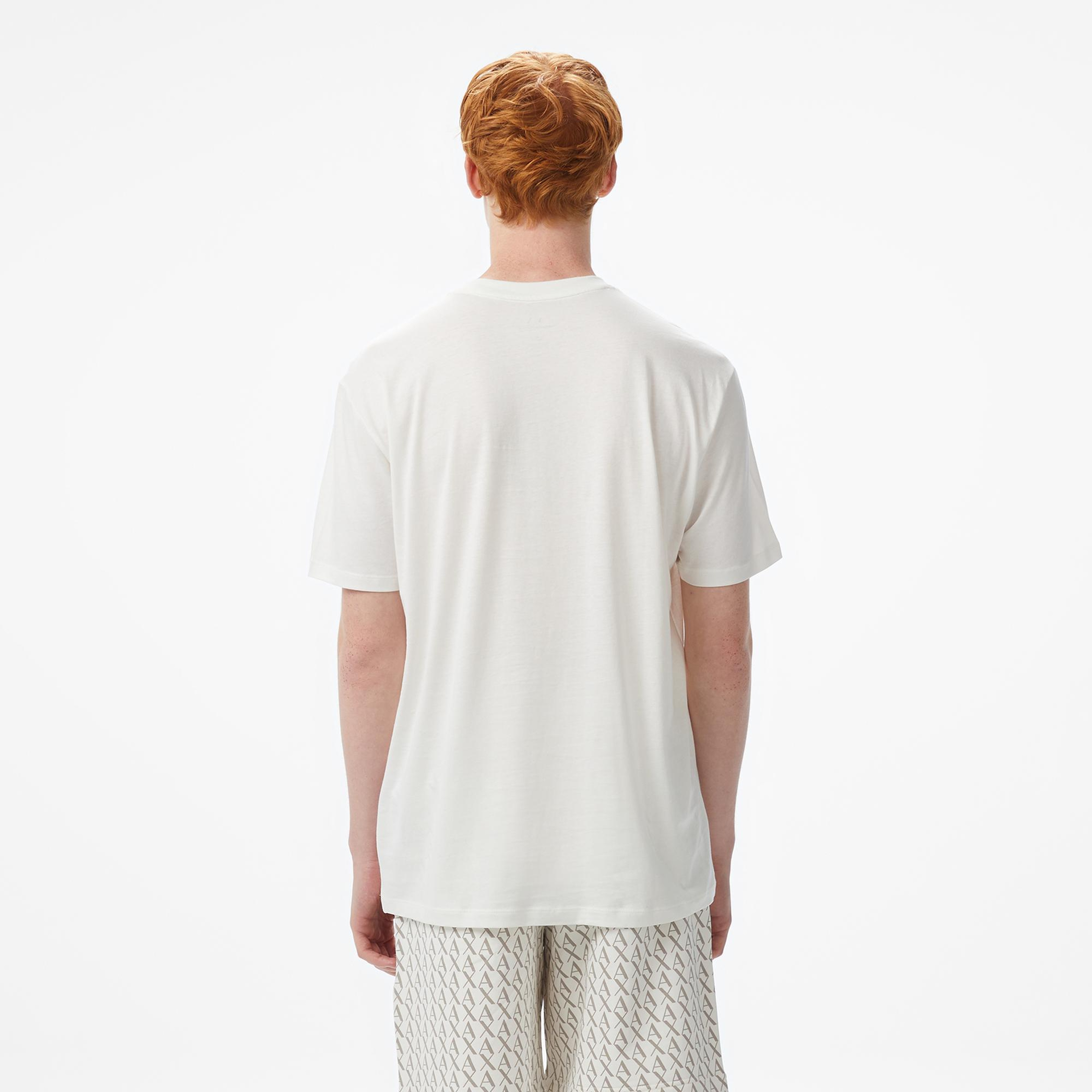 Armani Exchange Erkek Beyaz Bermuda Şort