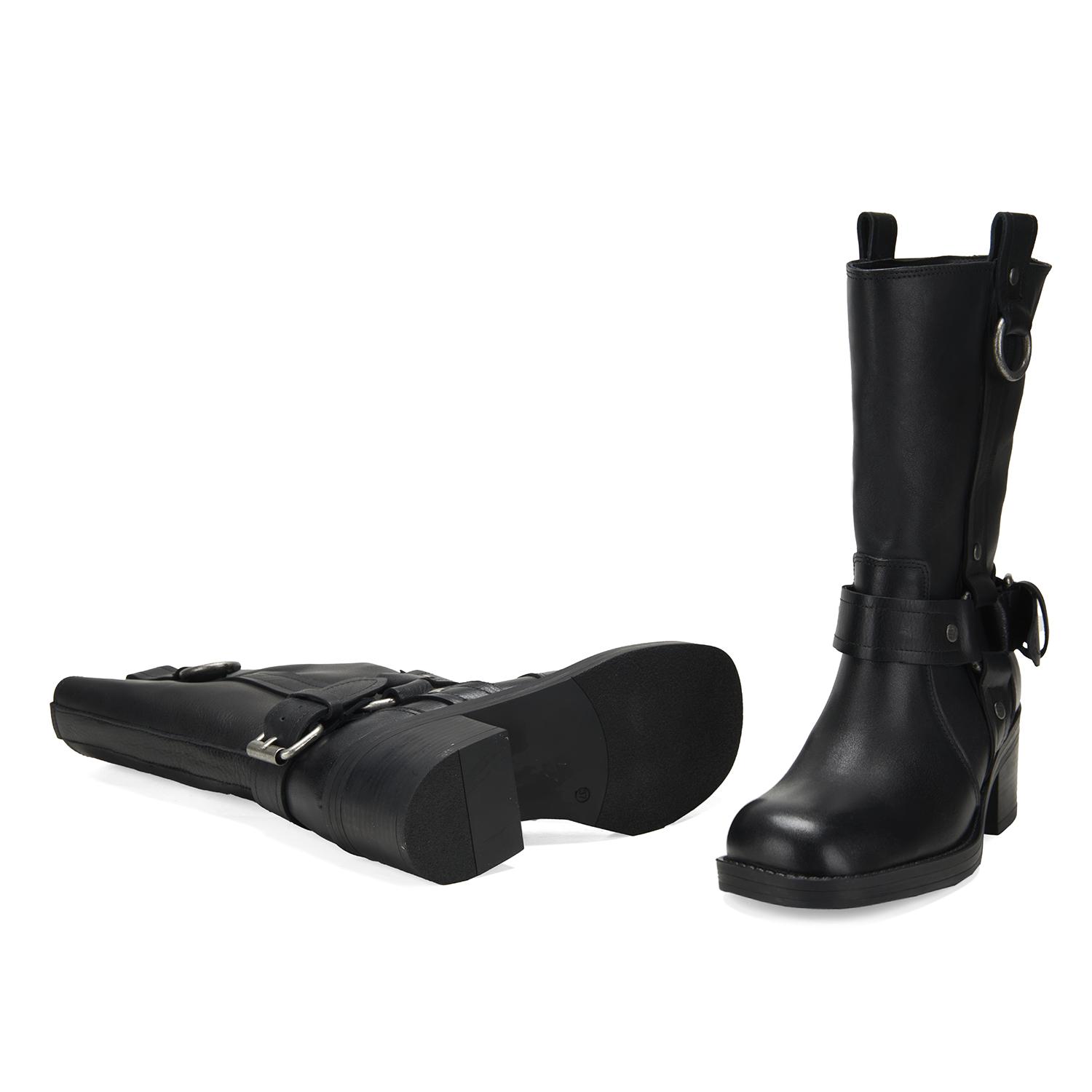 Kadın Deri Kovboy Çizme