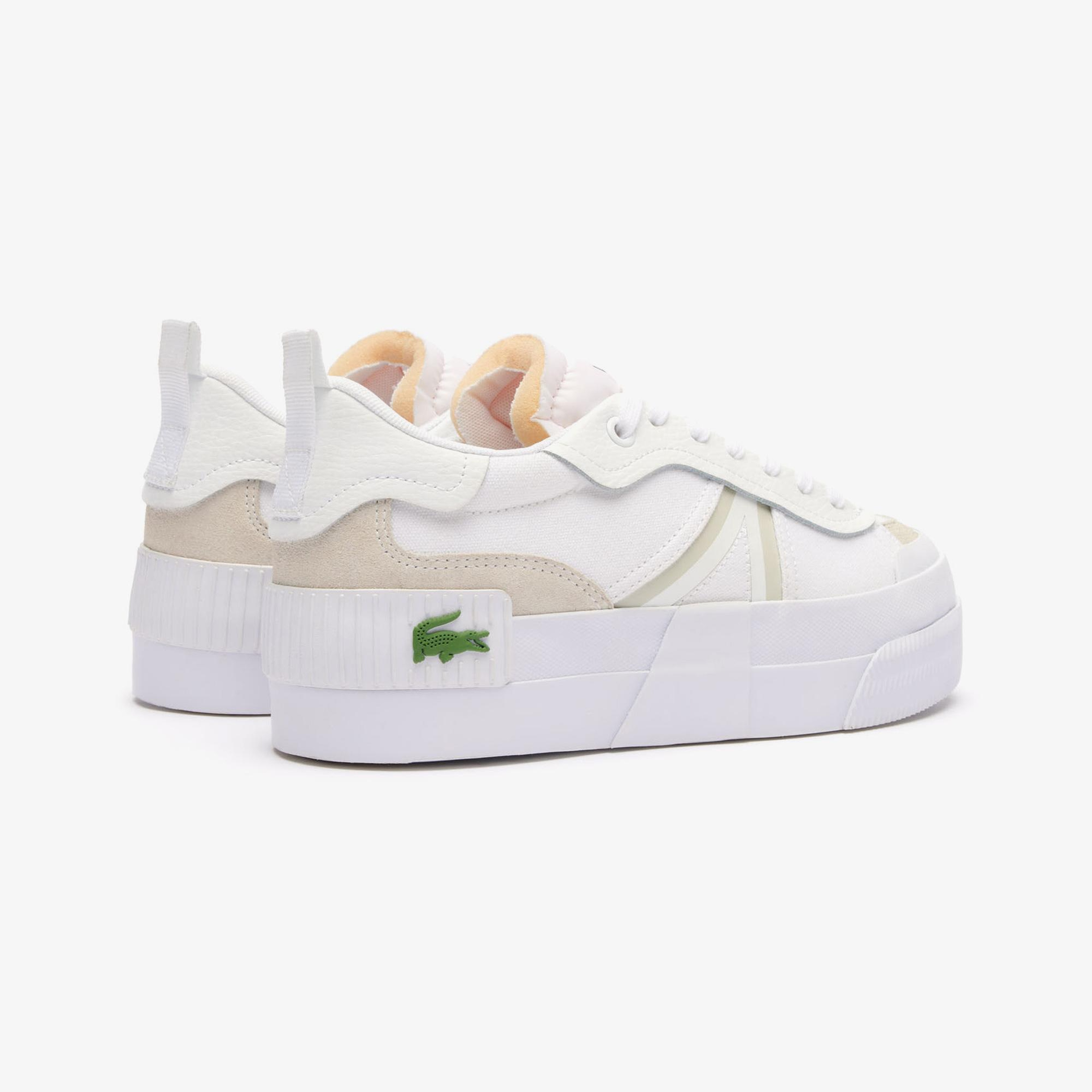 Lacoste L004 Platform Kadın Beyaz Sneaker