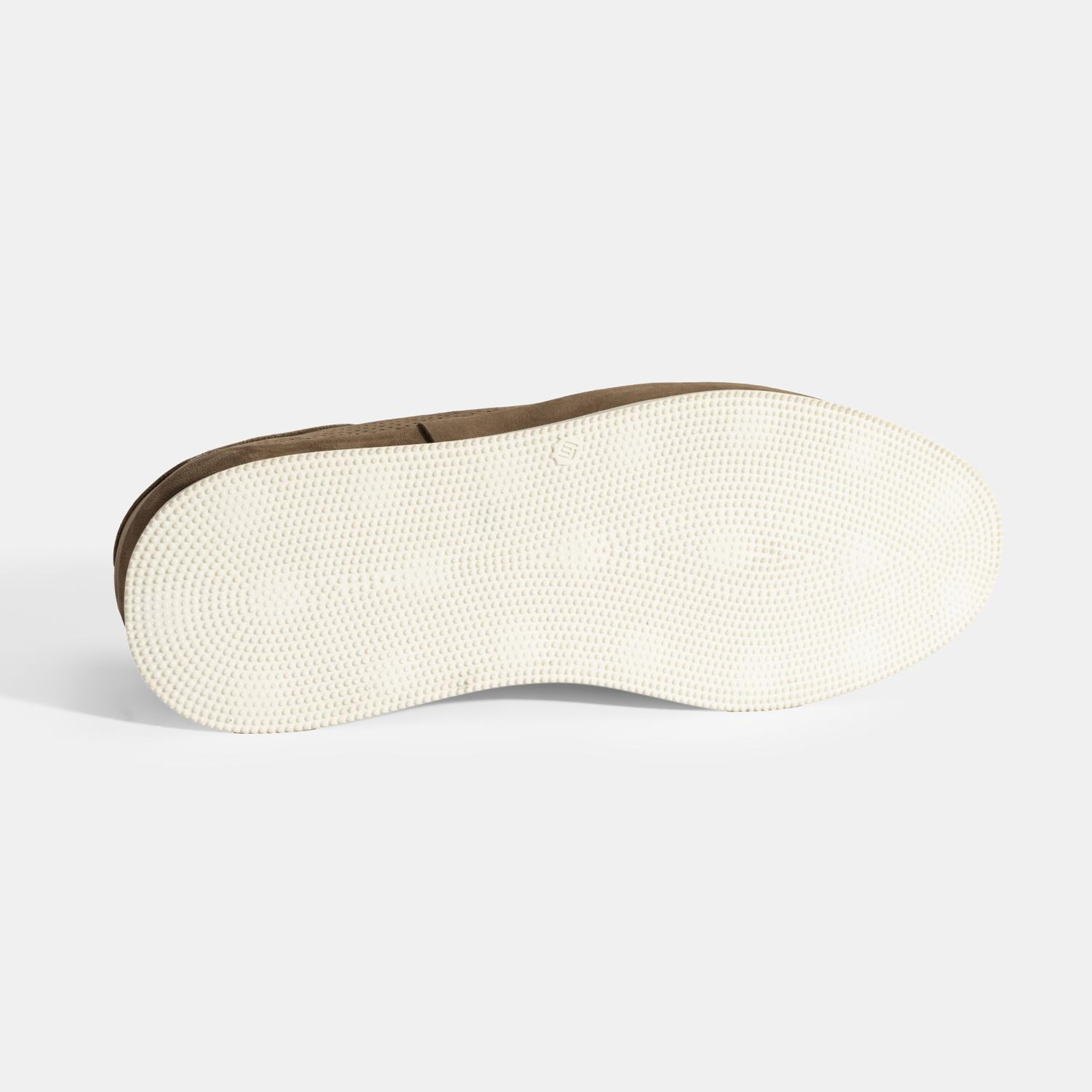 Erkek Vizon Nubuk Deri Bağcıklı Günlük Ayakkabı