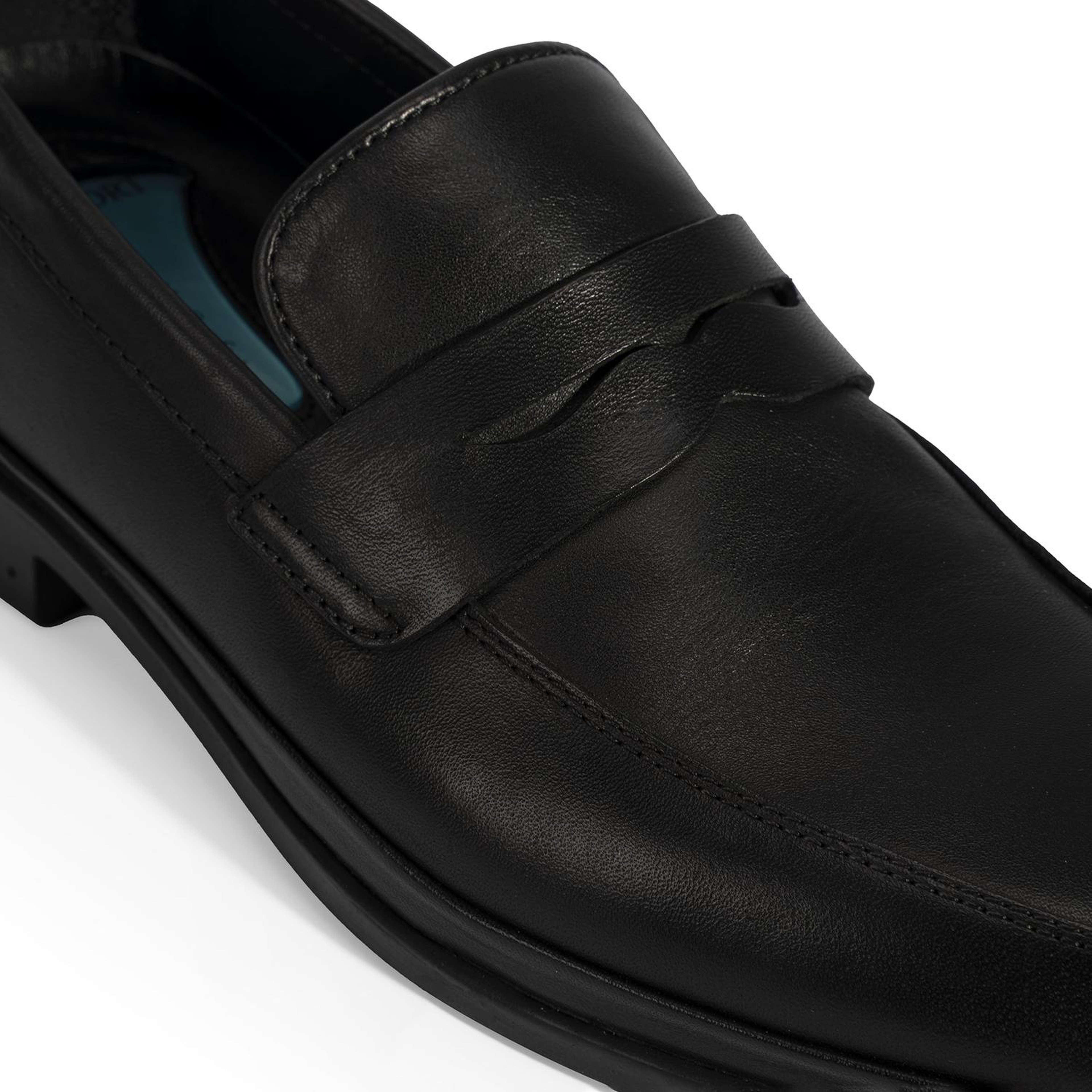Erkek Siyah DesaComfort Deri Loafer
