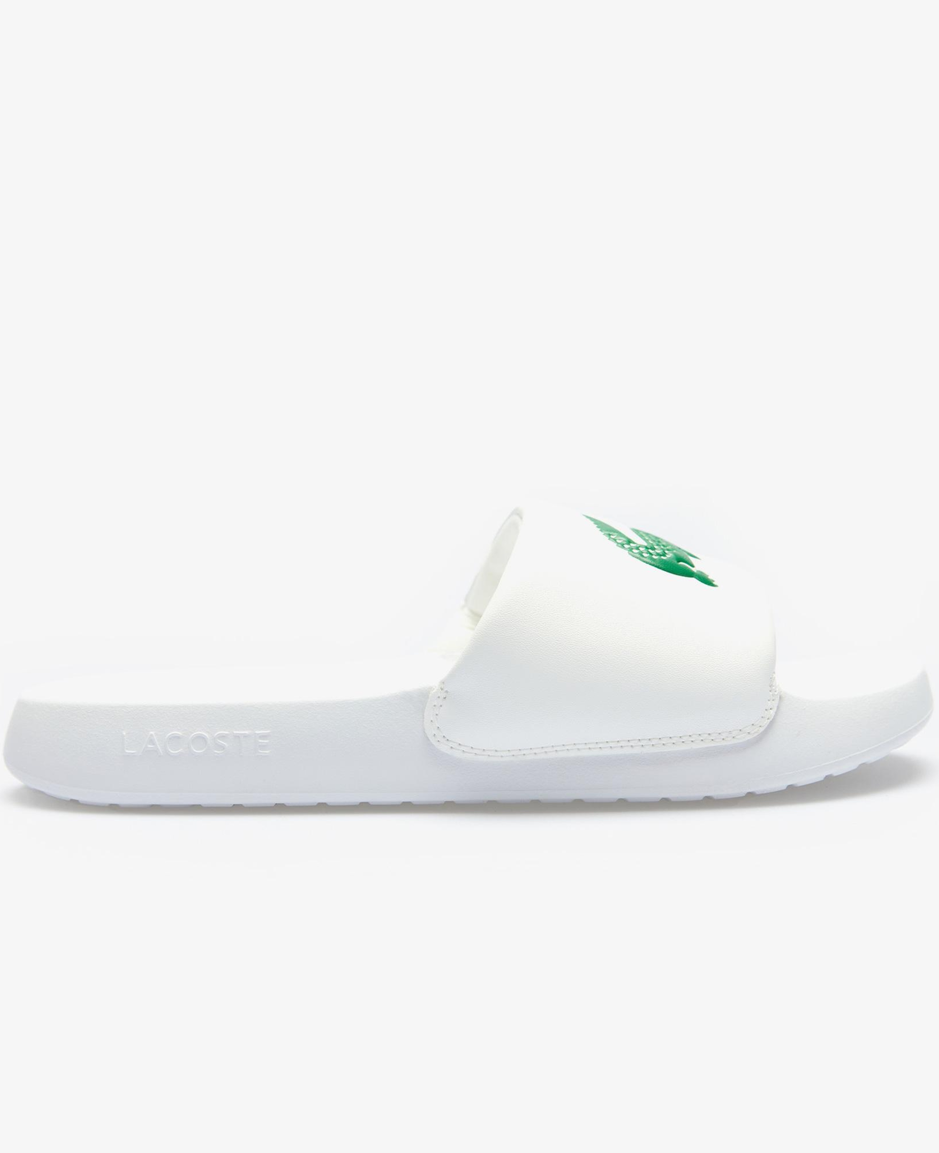 Lacoste Serve Slide 1.0 Erkek Beyaz Terlik
