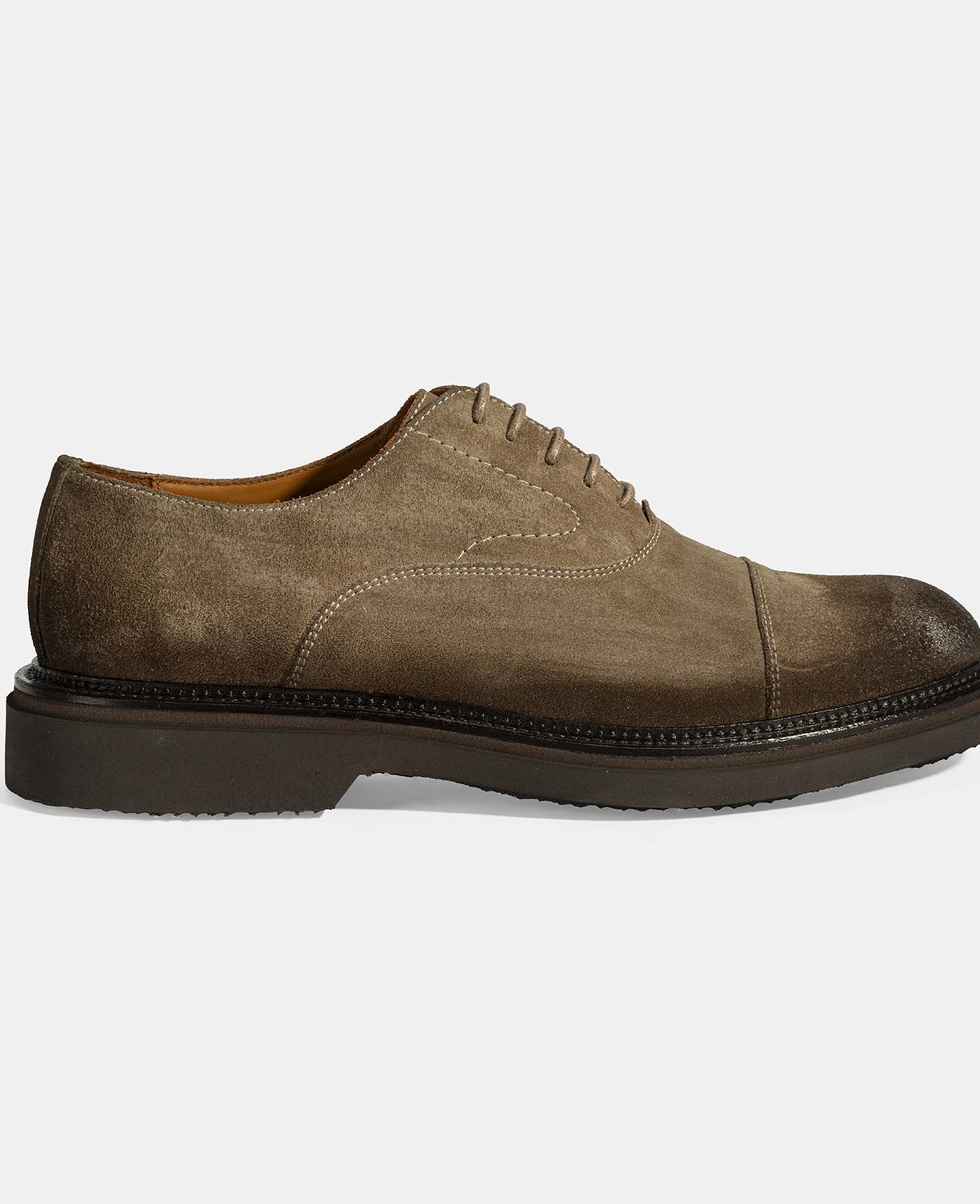 Erkek Vizon Bağcıklı Süet Günlük Ayakkabı