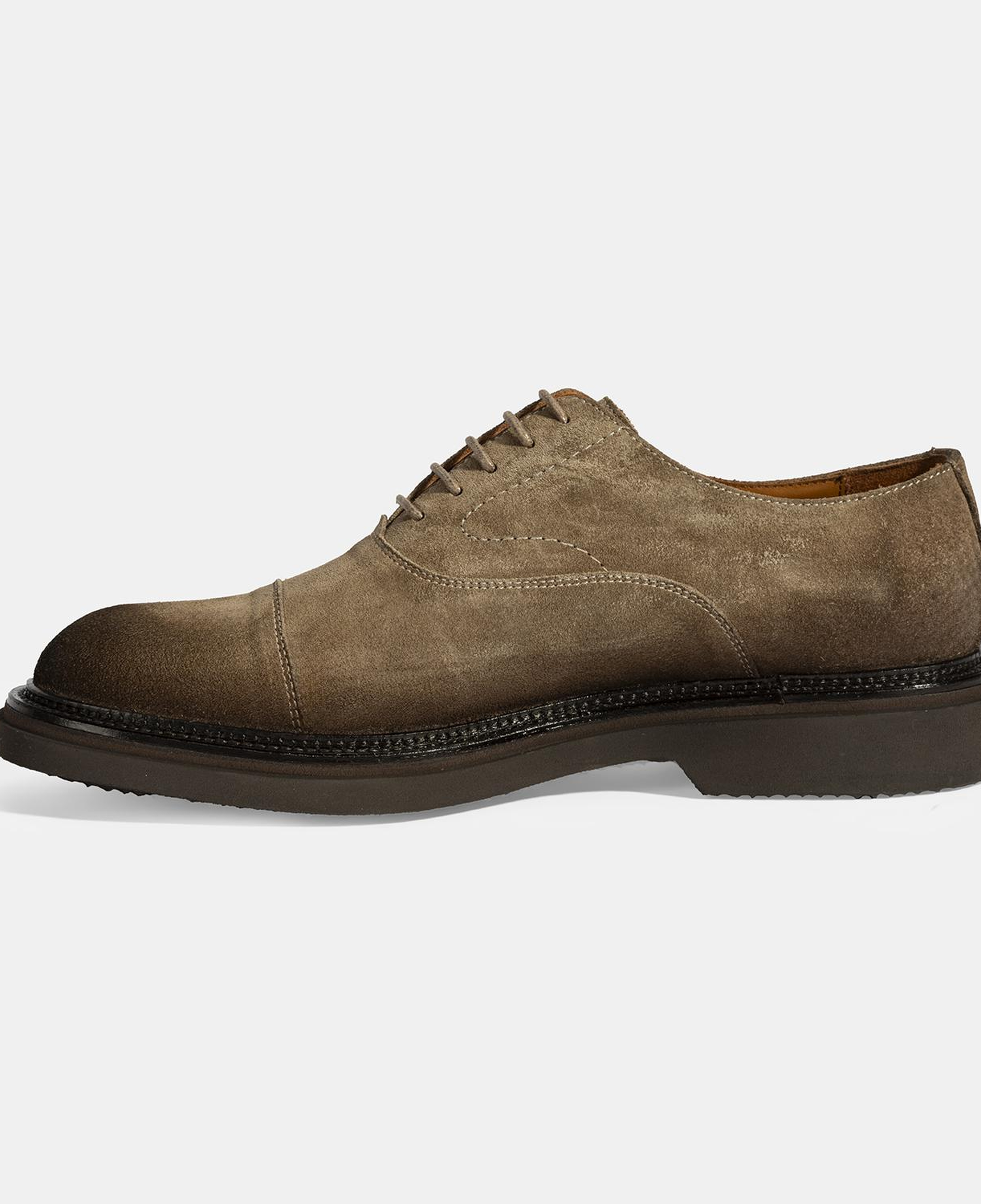 Erkek Vizon Bağcıklı Süet Günlük Ayakkabı