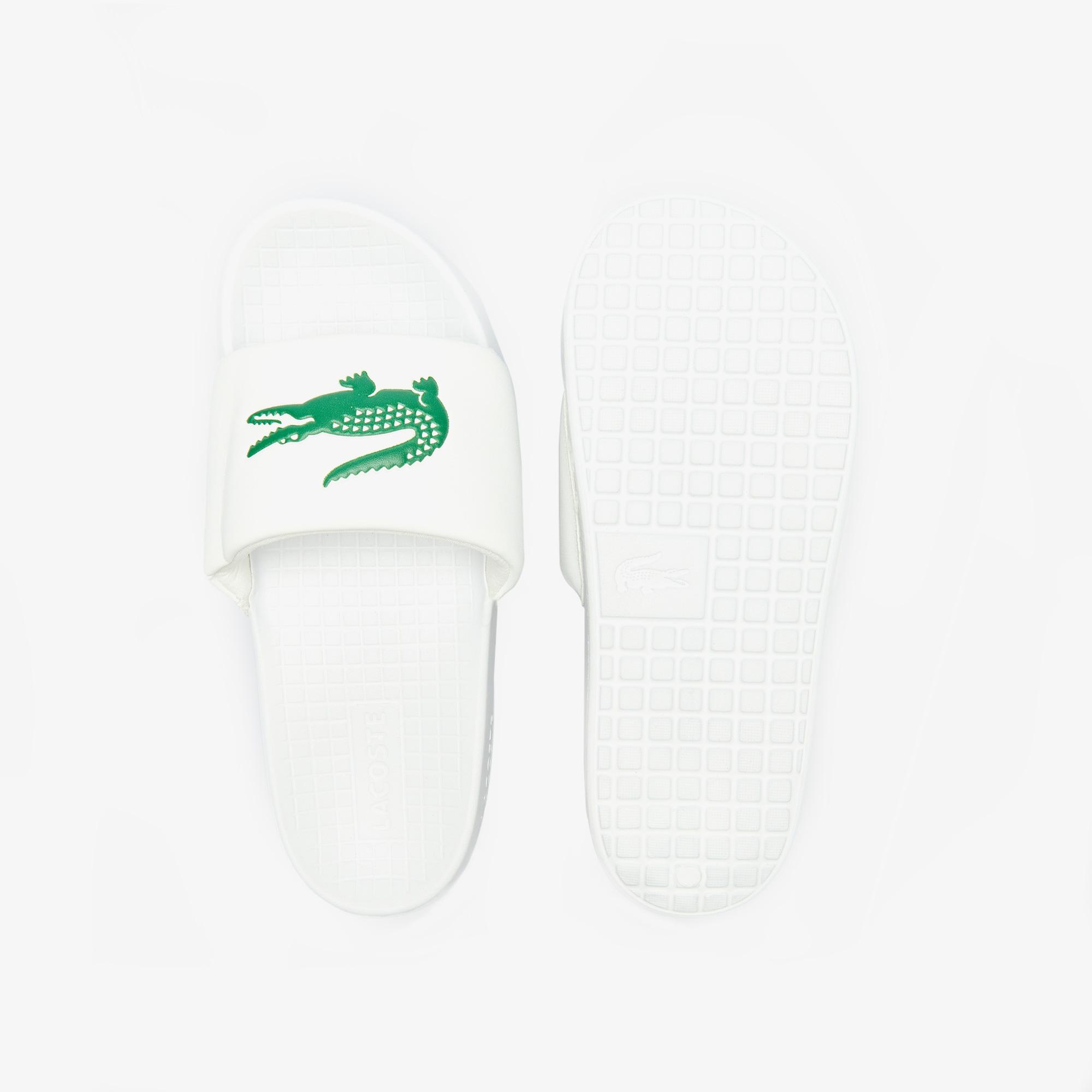 Lacoste Serve Slide 1.0 Erkek Beyaz Terlik