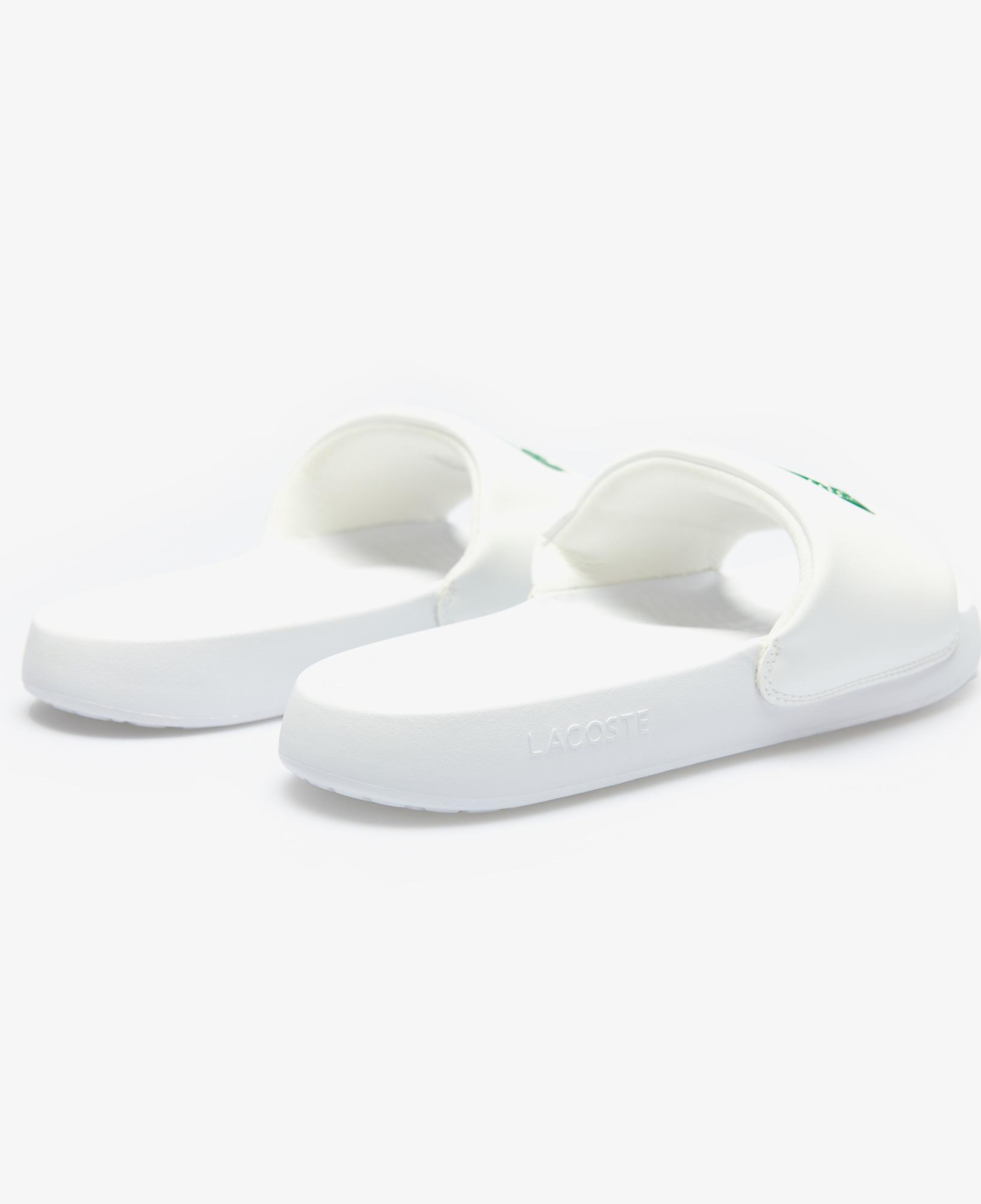 Lacoste Serve Slide 1.0 Erkek Beyaz Terlik