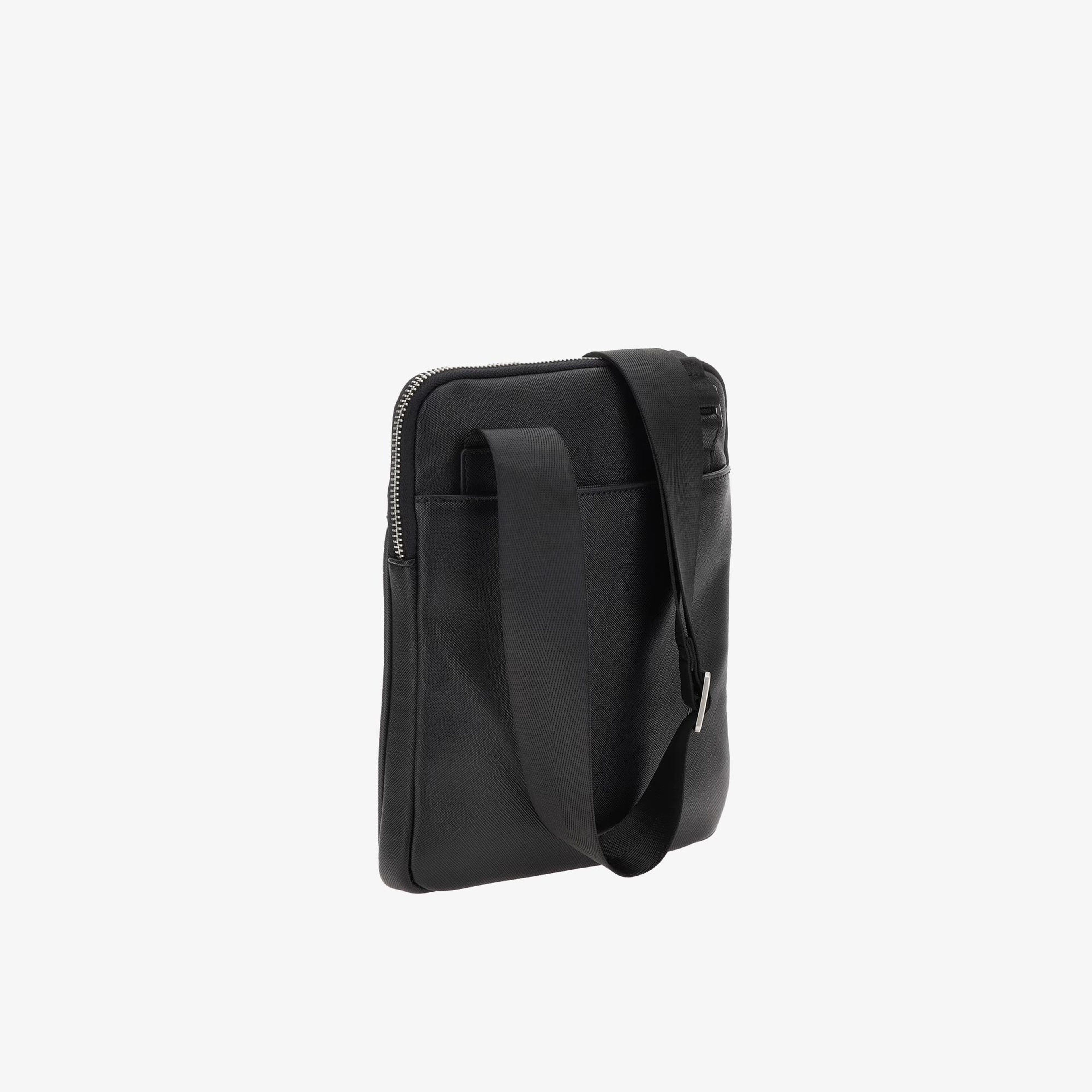 Guess Certosa Eco Flat Erkek Siyah Omuz Çantası