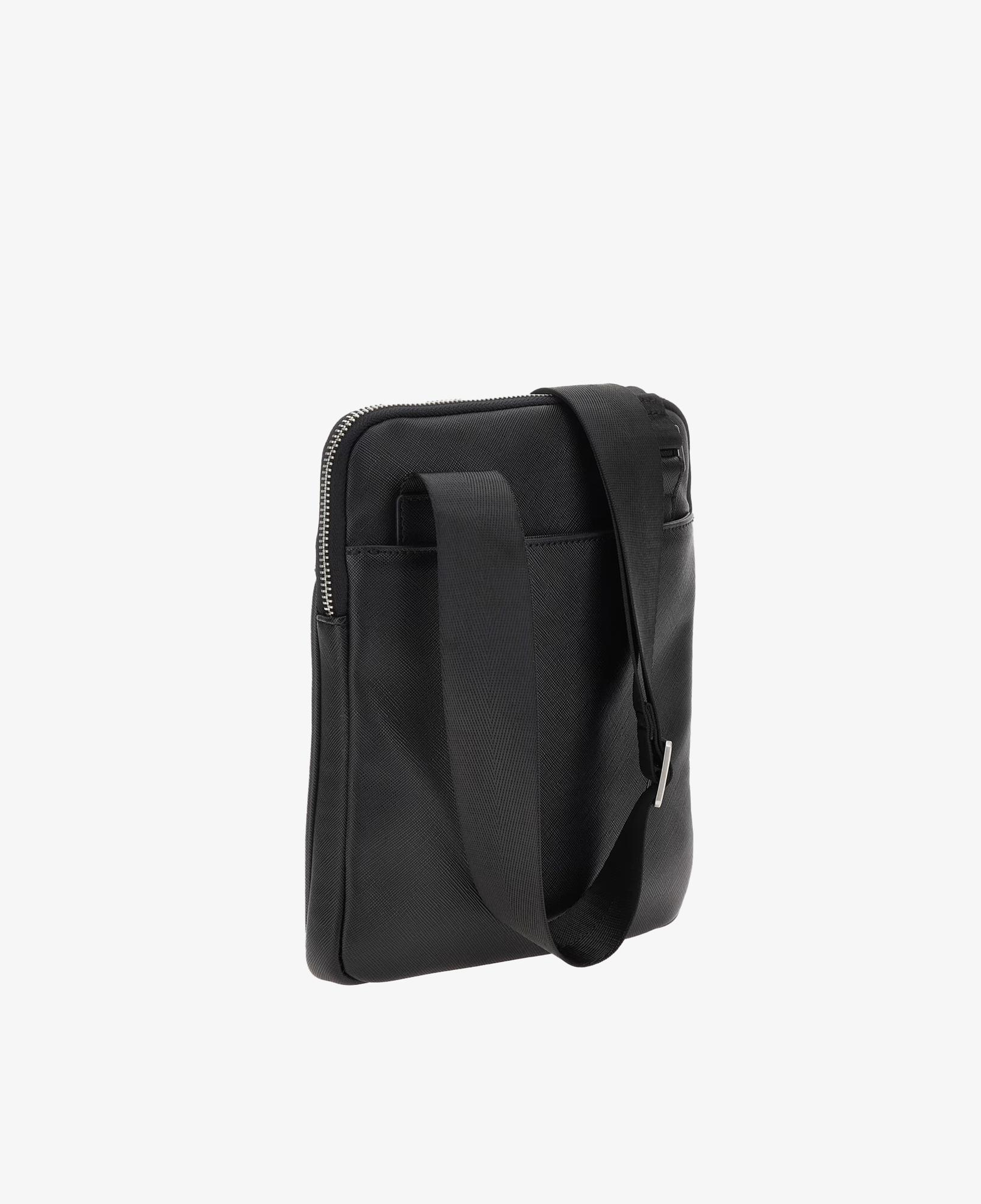 Guess Certosa Eco Flat Erkek Siyah Omuz Çantası