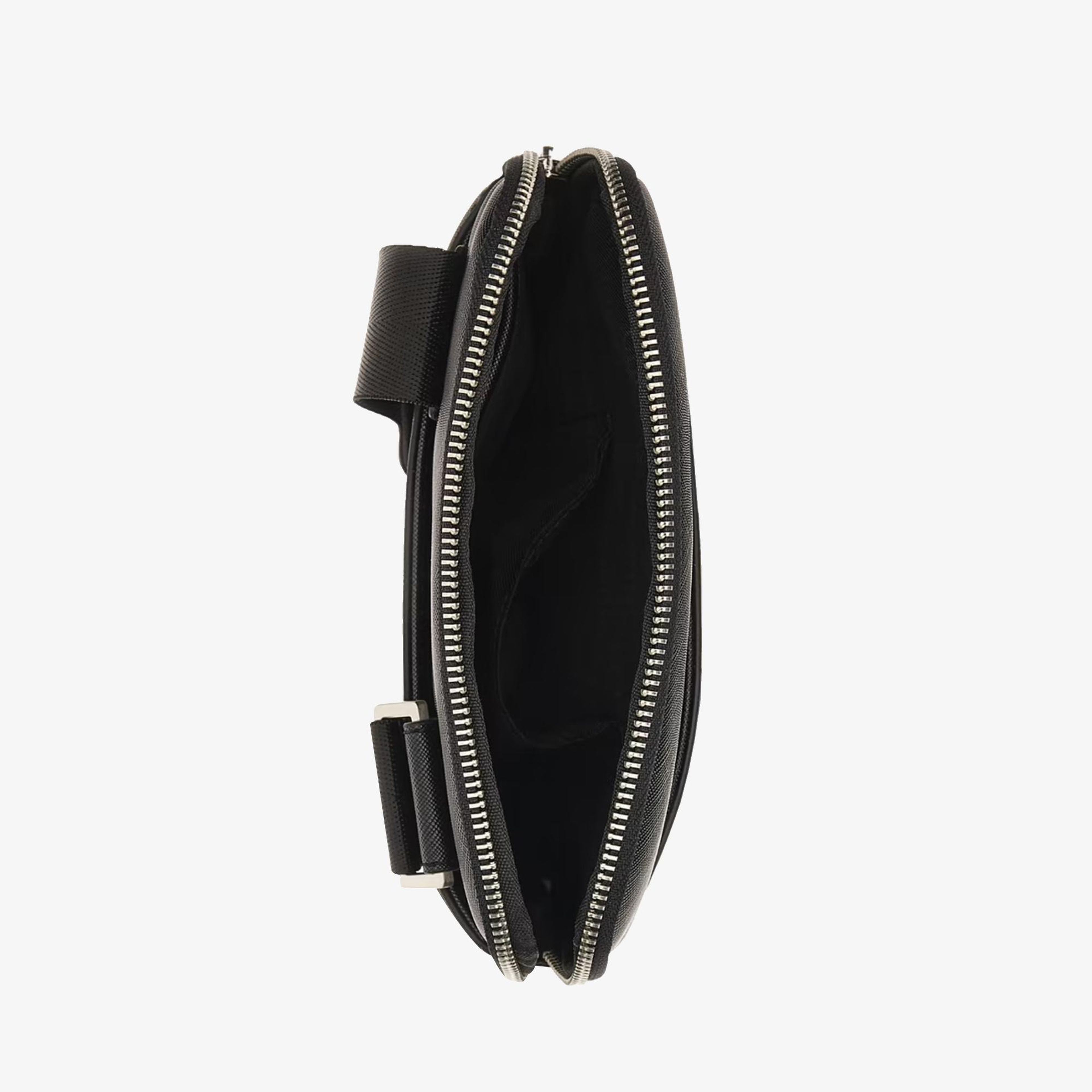 Guess Certosa Eco Flat Erkek Siyah Omuz Çantası