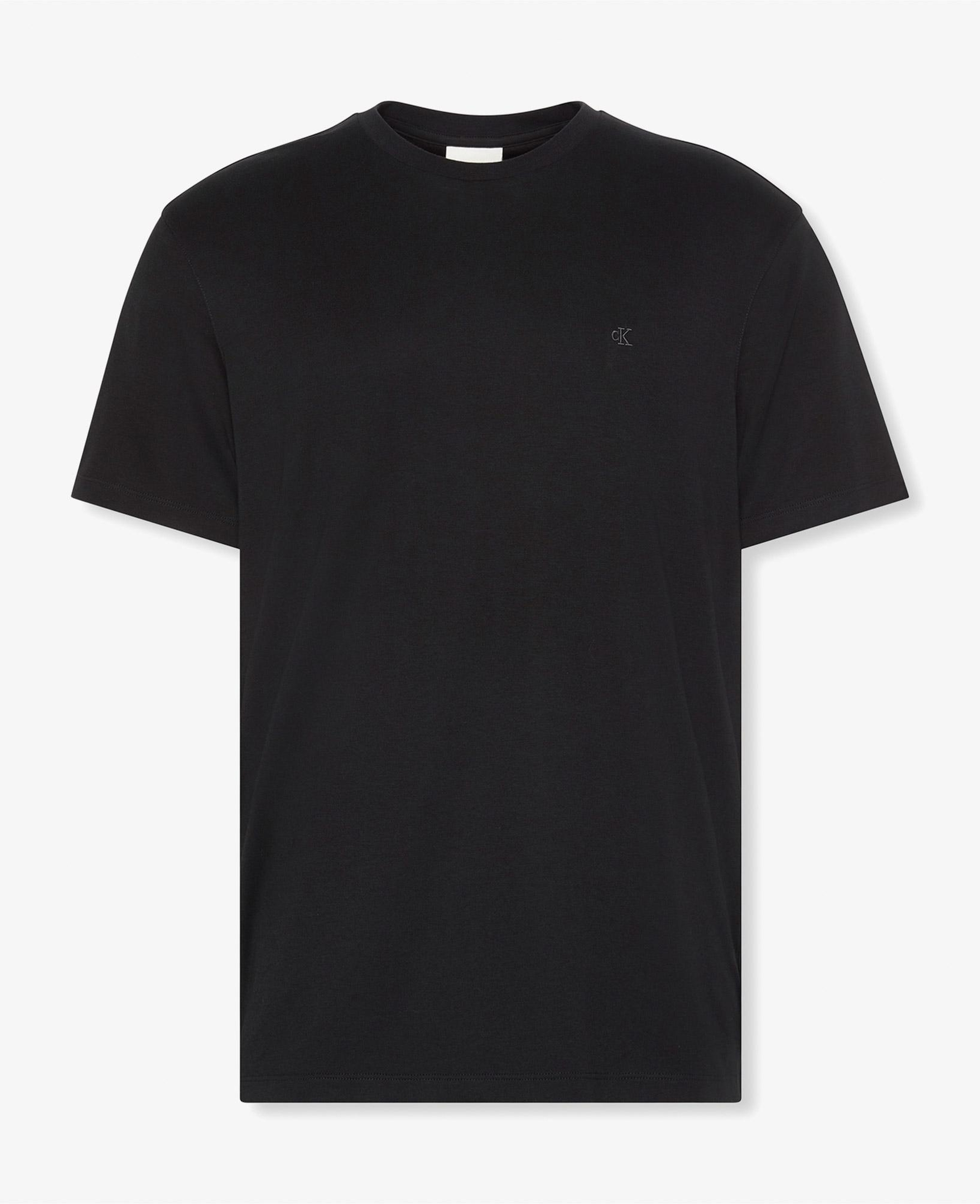 Calvin Klein Supima Chest Erkek Siyah T-Shirt