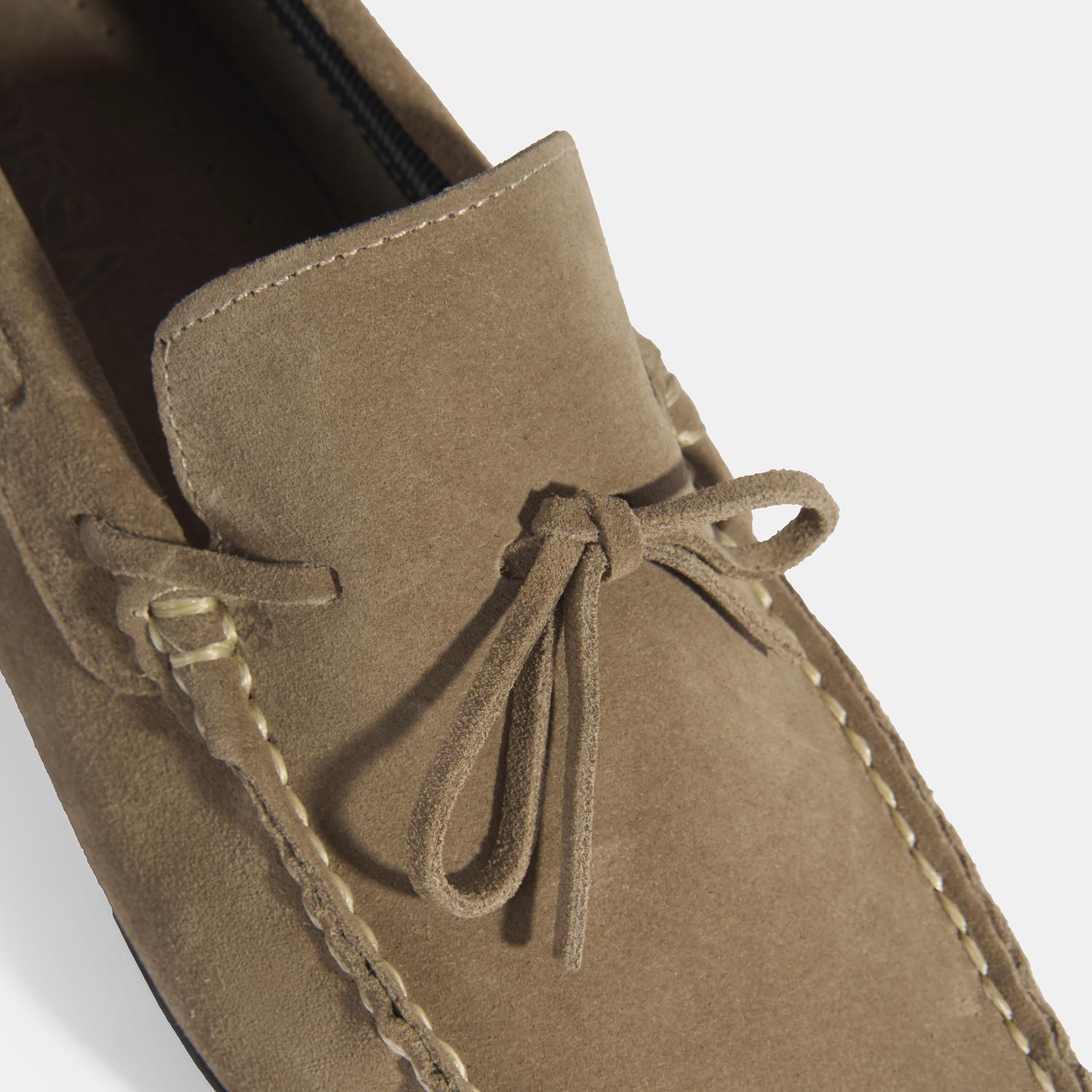 Calandra Kum Erkek Bağcık Detaylı Slip-On Süet Loafer