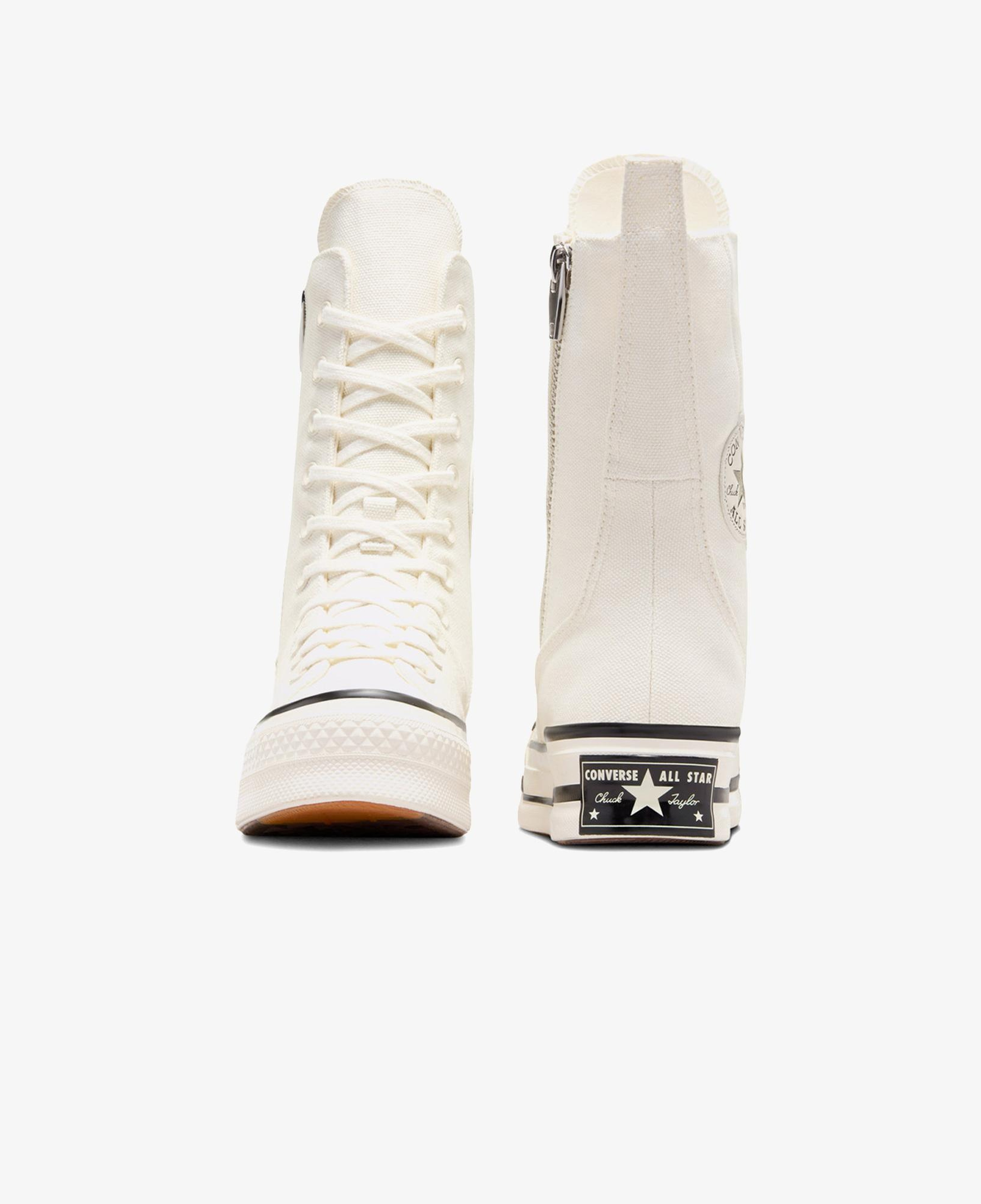 Converse Chuck 70 Plus XHi Unisex Krem Platform Sneaker