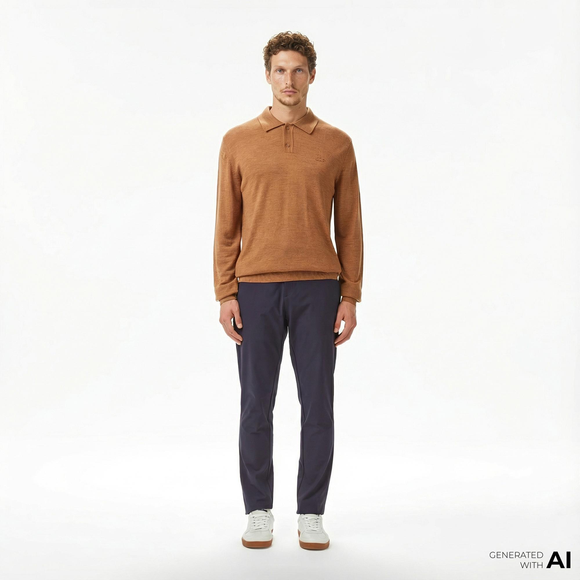 Lacoste Erkek Slim Fit Lacivert Pantolon