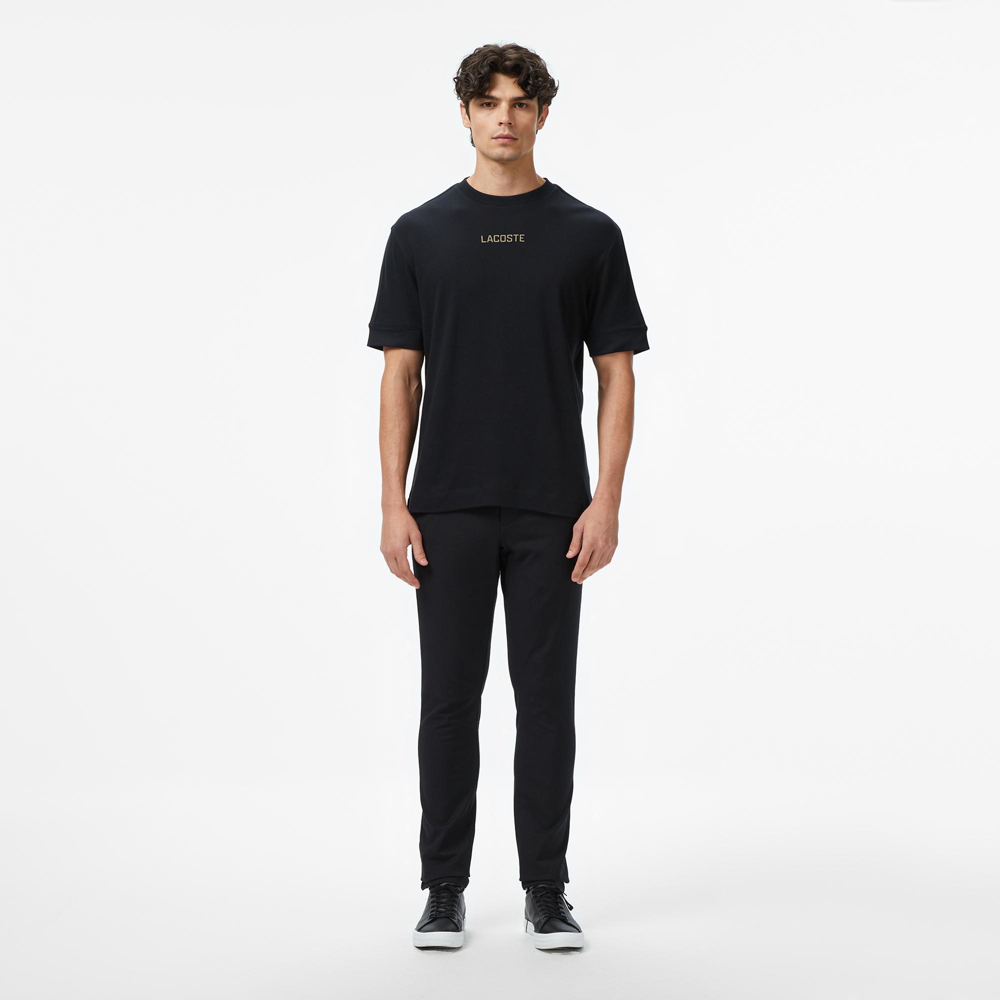 Lacoste Erkek Slim Fit Siyah Chino Pantolon