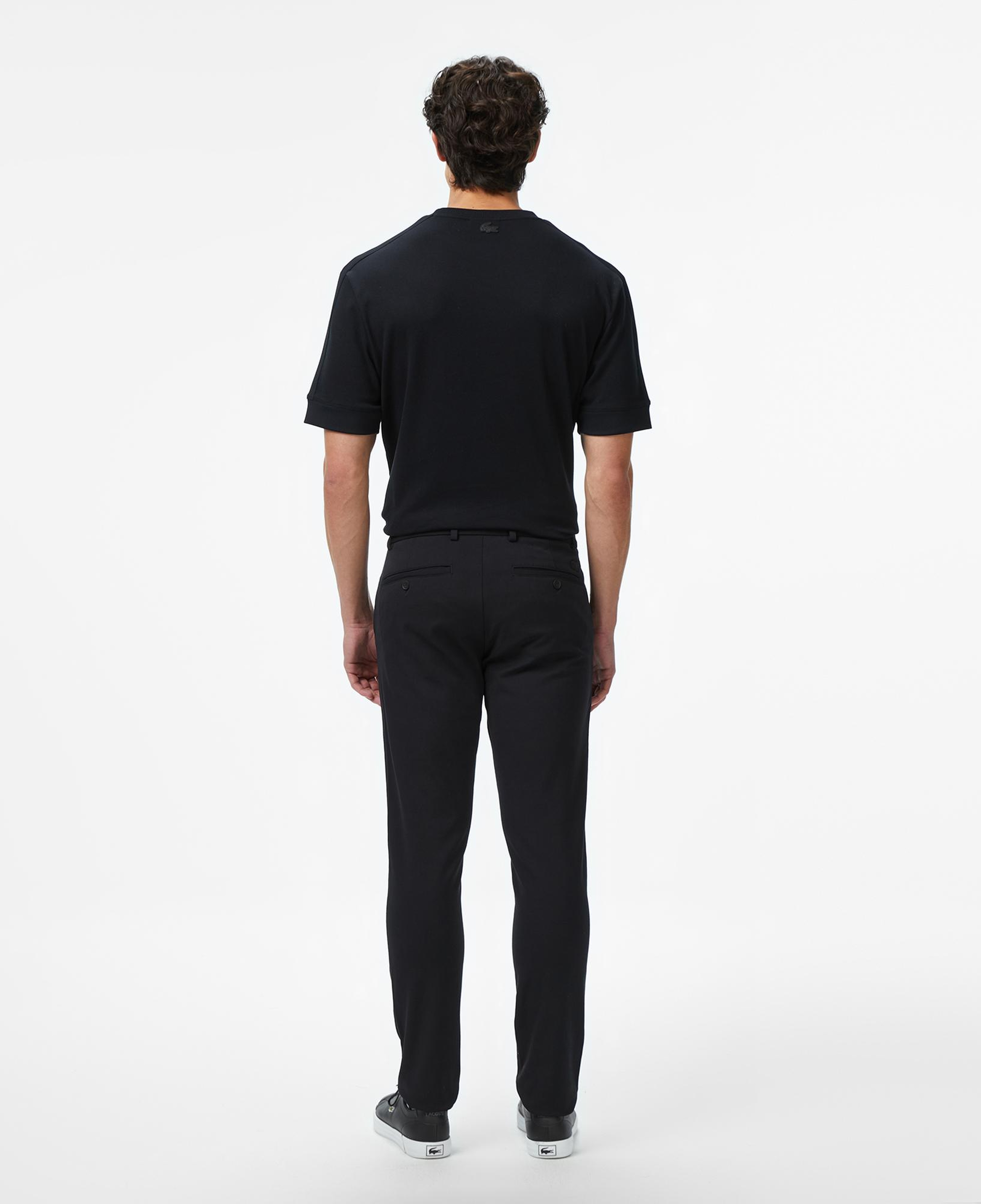 Lacoste Erkek Slim Fit Siyah Chino Pantolon