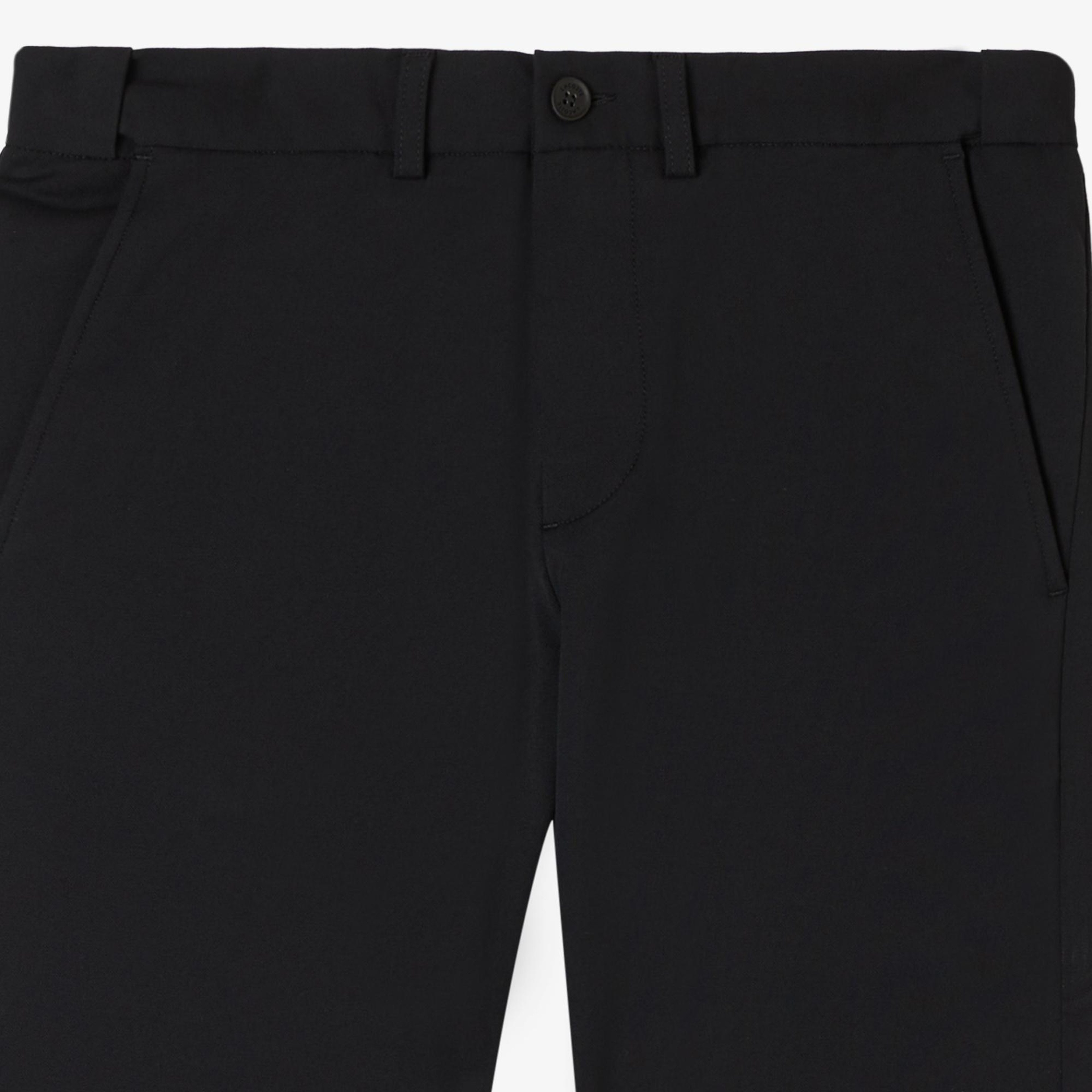 Lacoste Erkek Slim Fit Siyah Chino Pantolon