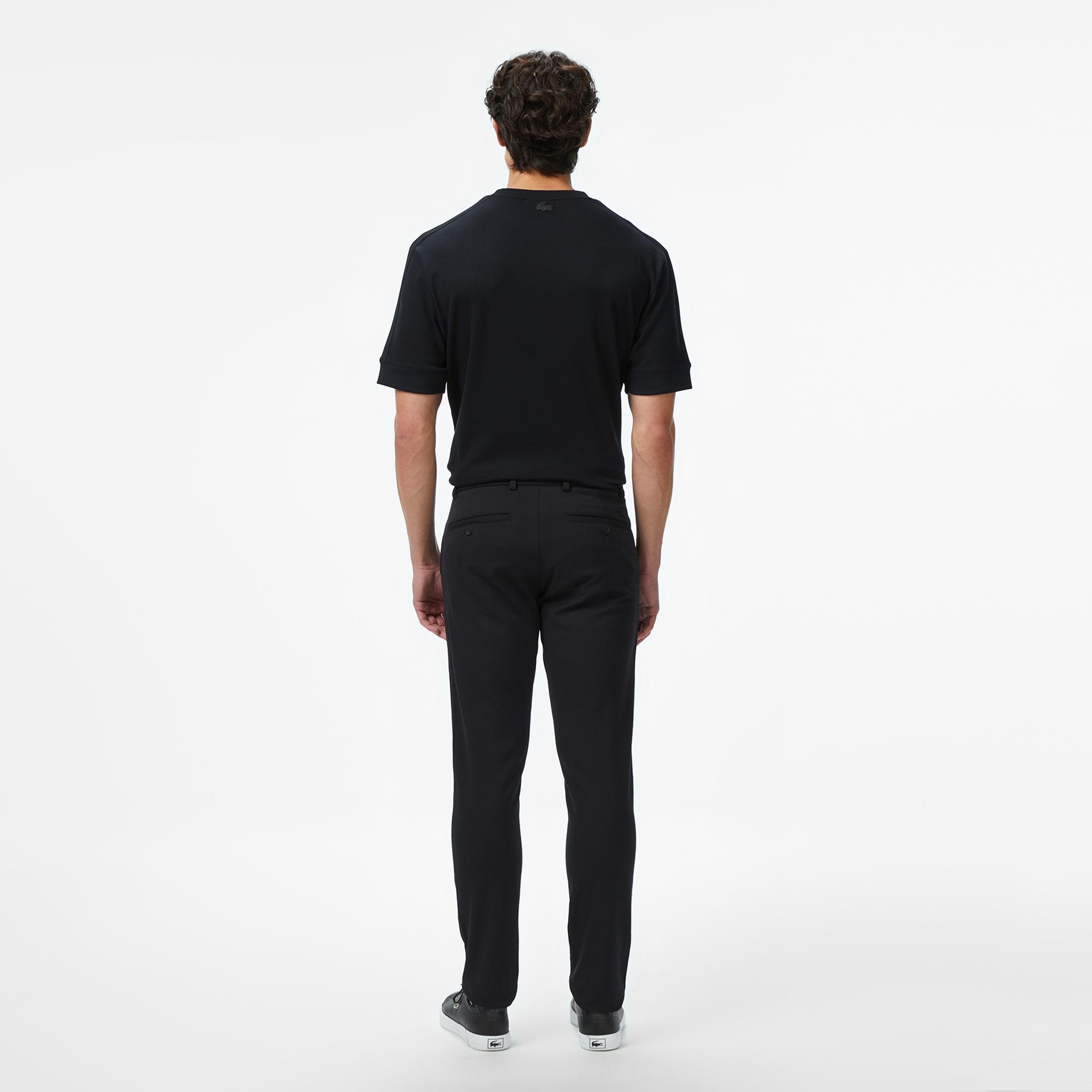 Lacoste Erkek Slim Fit Siyah Chino Pantolon