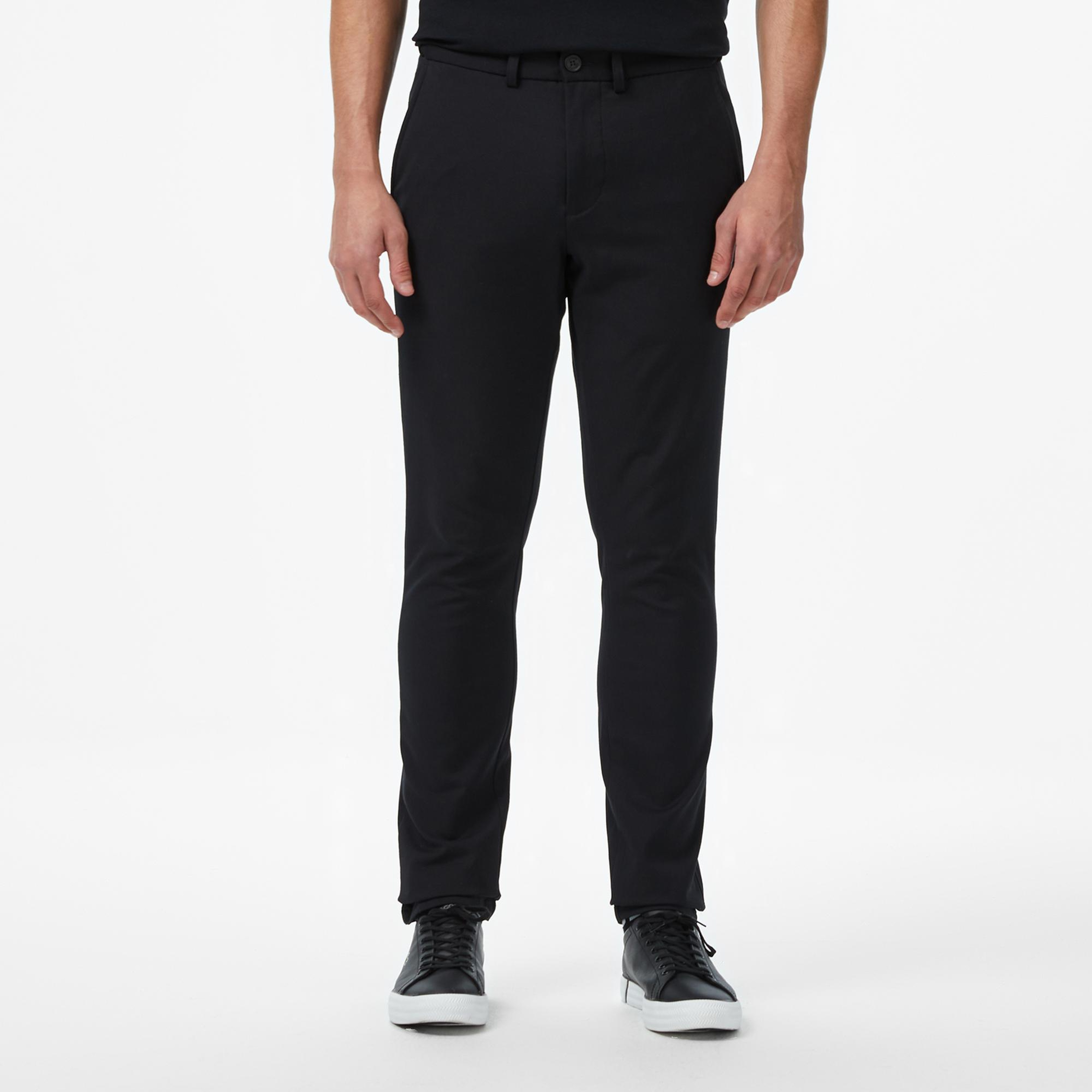 Lacoste Erkek Slim Fit Siyah Chino Pantolon