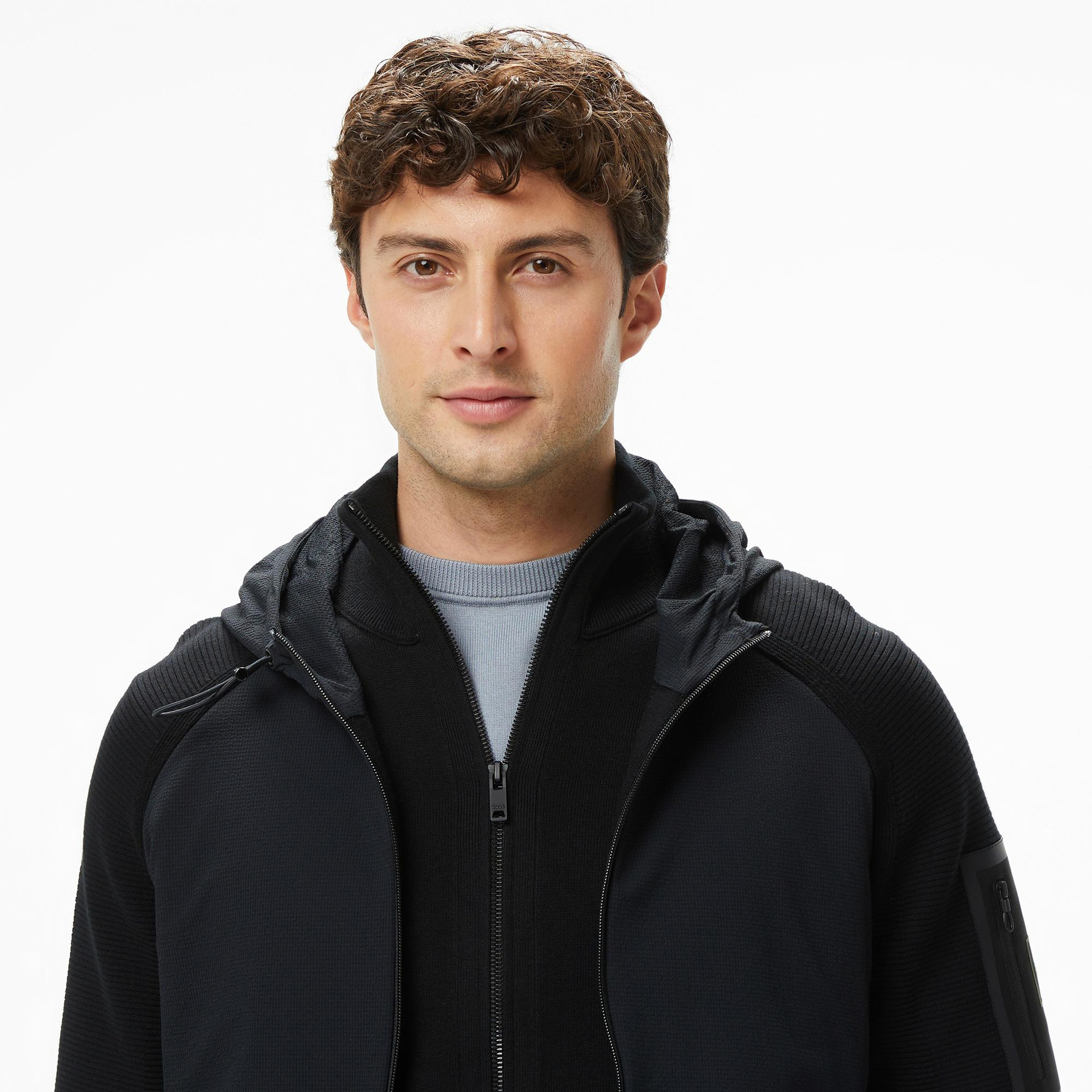 Boss Urban Commuter Erkek Siyah Triko