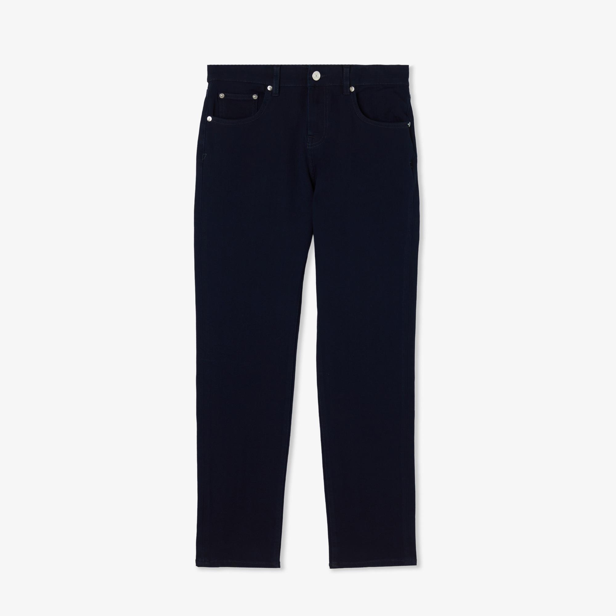 Lacoste Erkek Regular Fit Lacivert Jean Pantolon