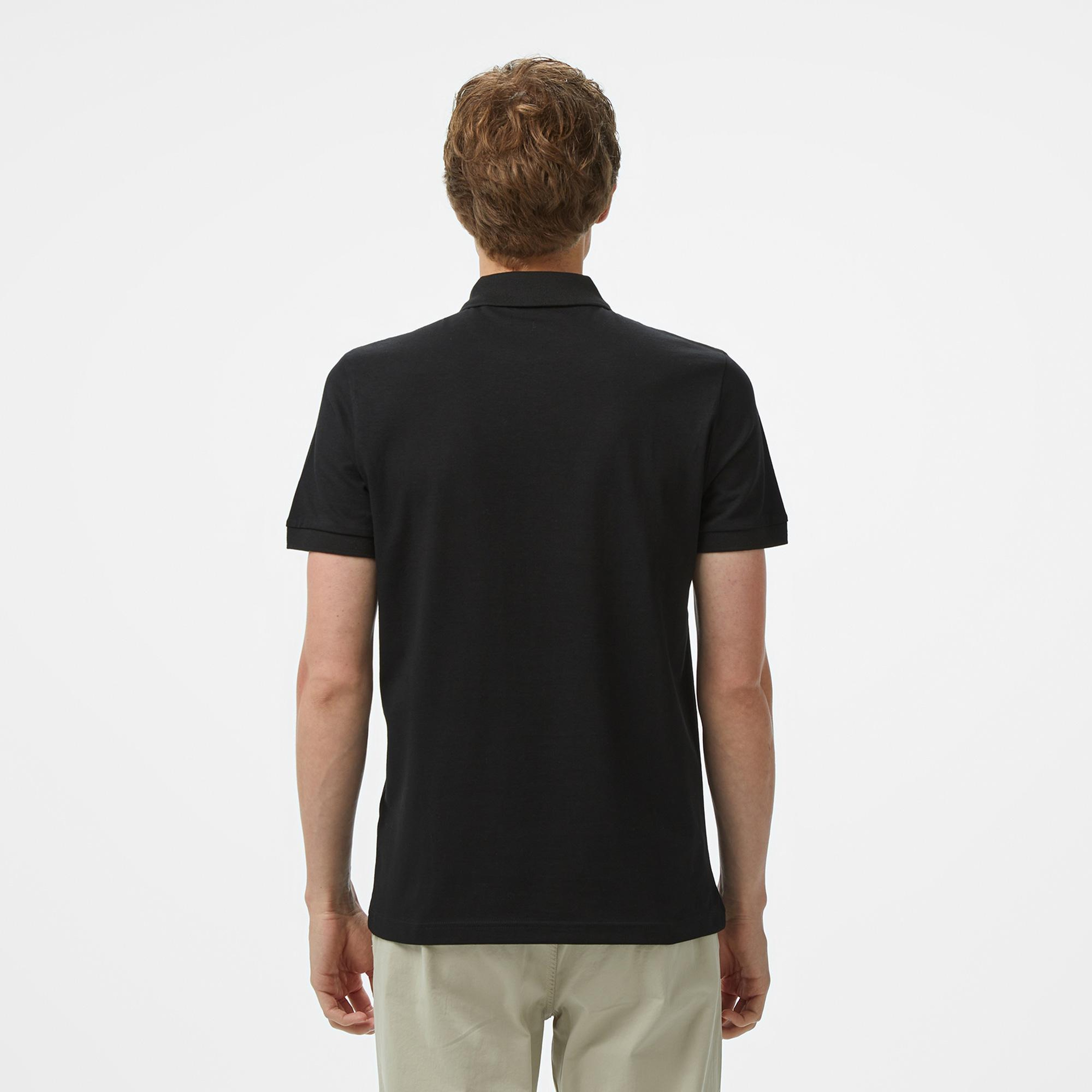 Boss Passerzip Erkek Siyah Polo