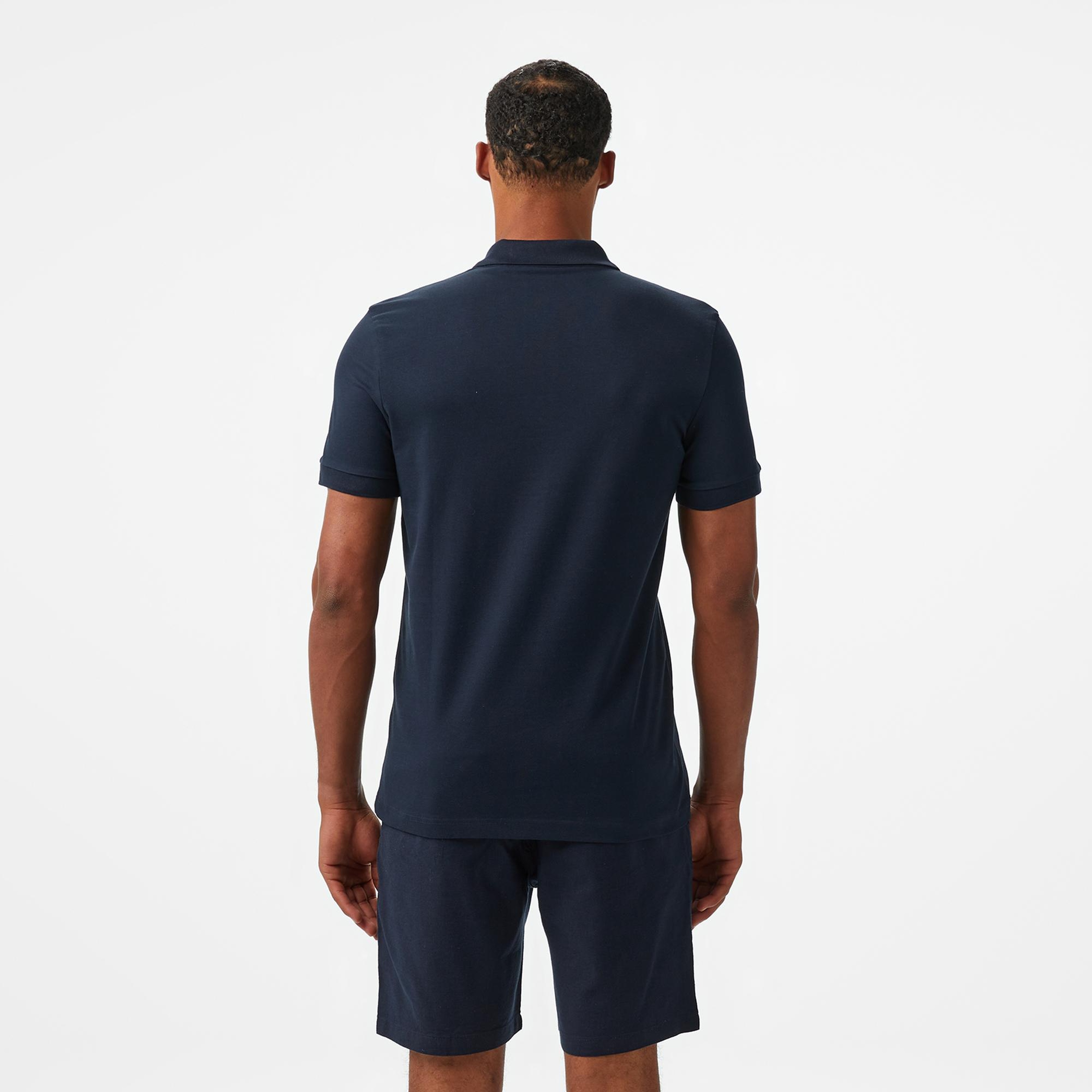 Boss Passerzip Erkek Koyu Mavi Polo