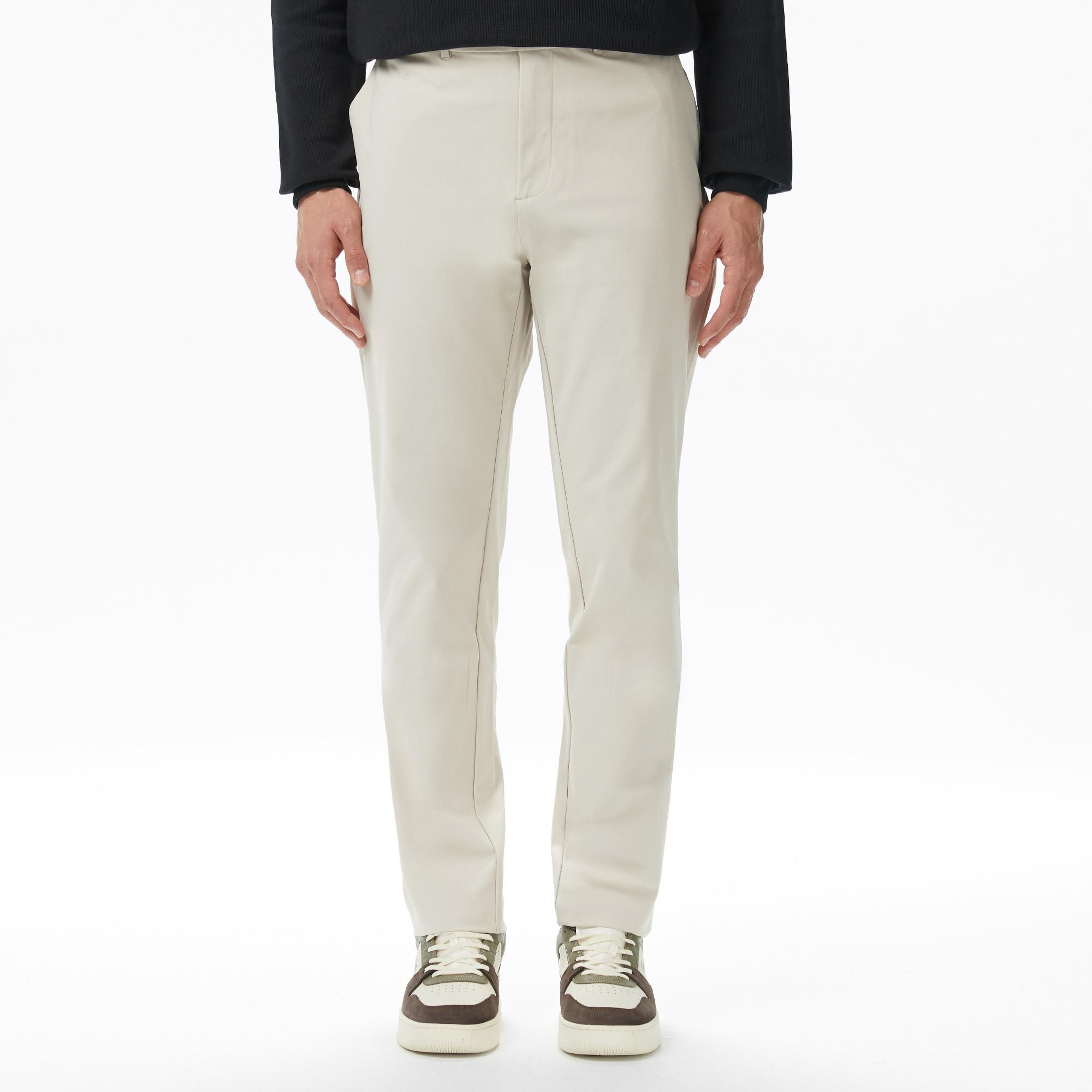 Lacoste Erkek Slim Fit Açık Kahverengi Pantolon