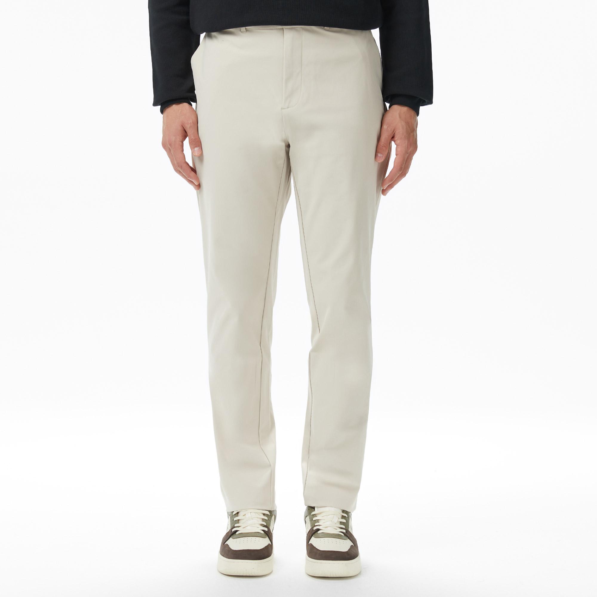 Lacoste Erkek Slim Fit Açık Kahverengi Pantolon