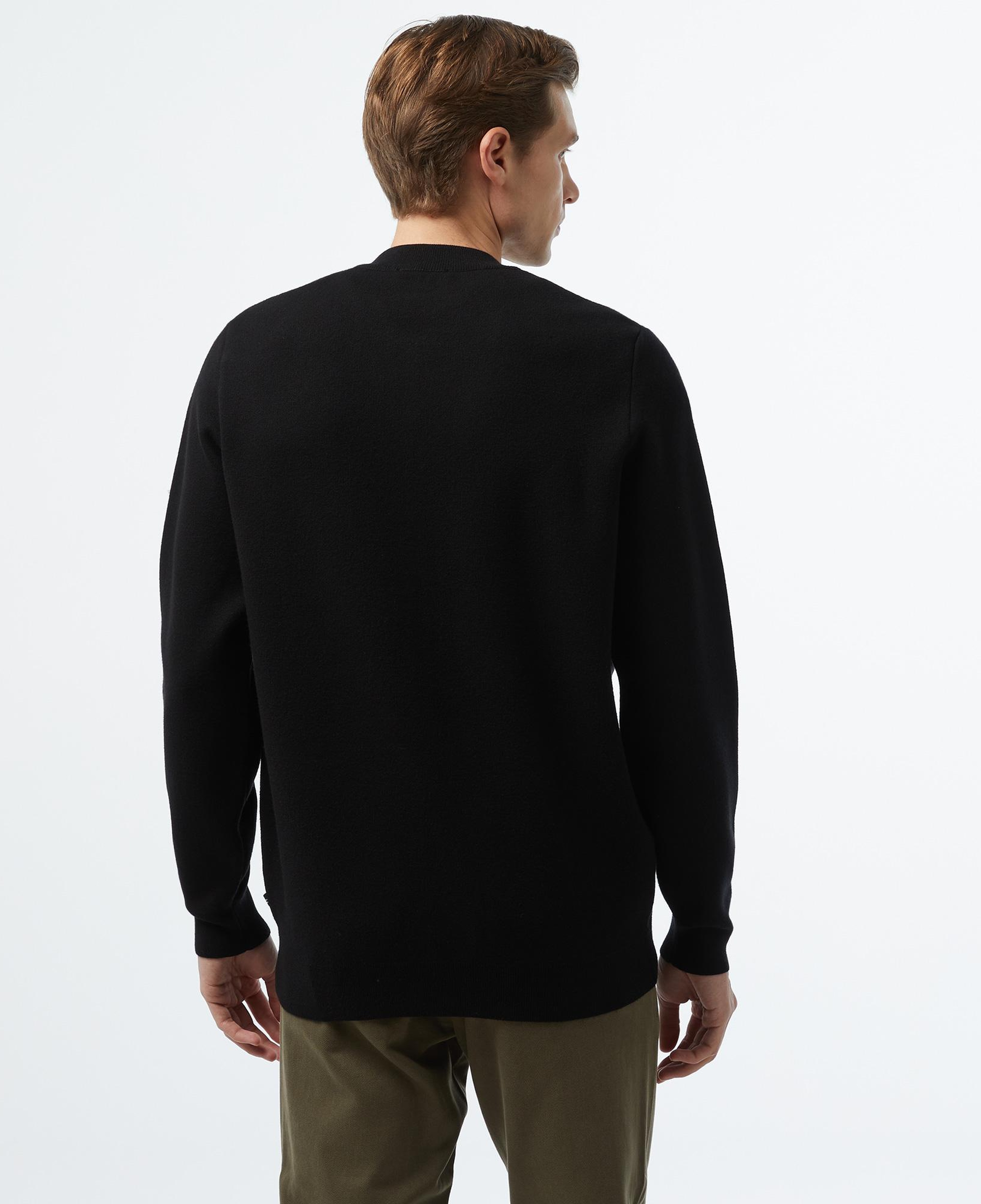 Nautica Erkek Siyah Regular Fit Hırka