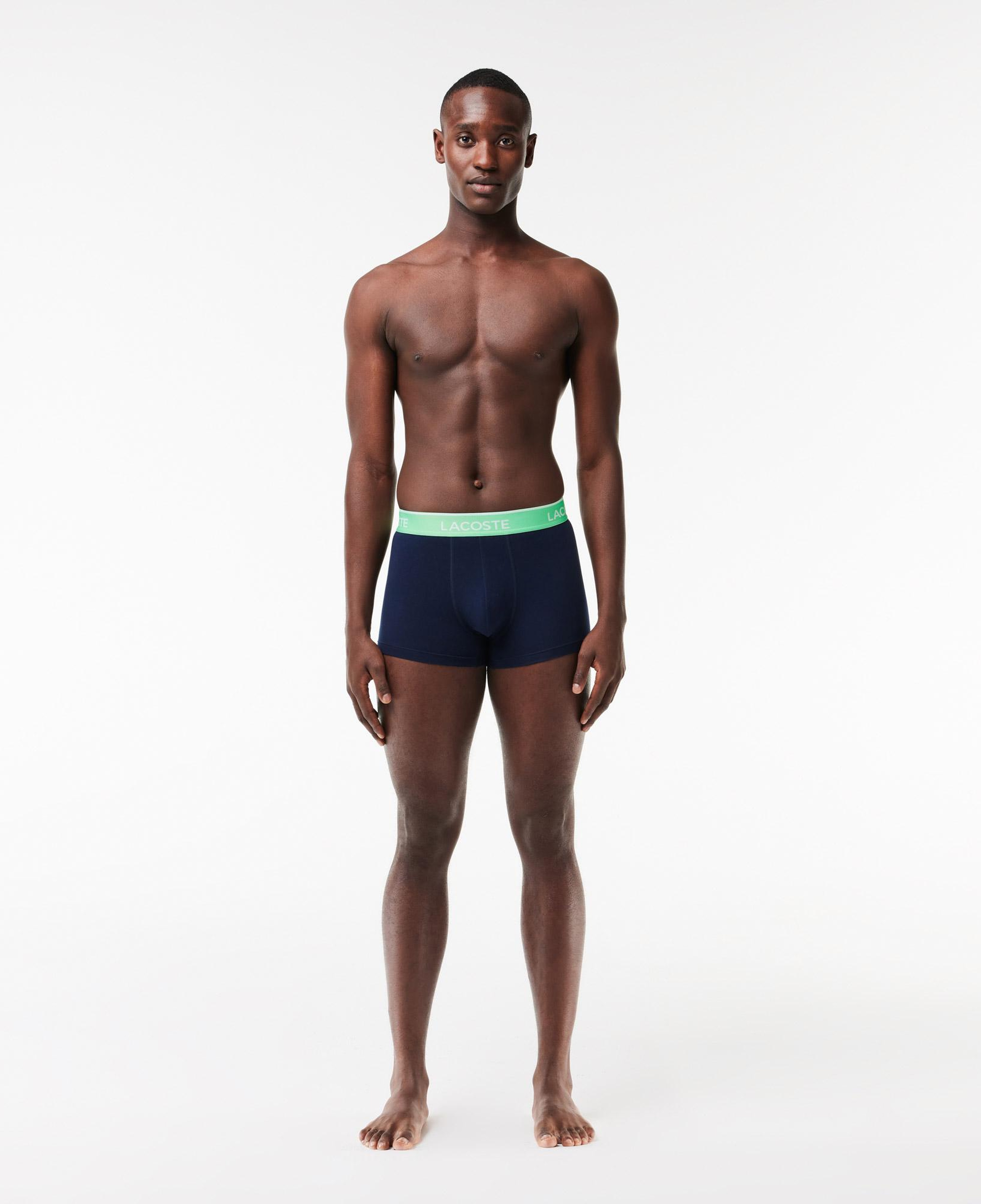 Lacoste Erkek 3'lü Lacivert Boxer
