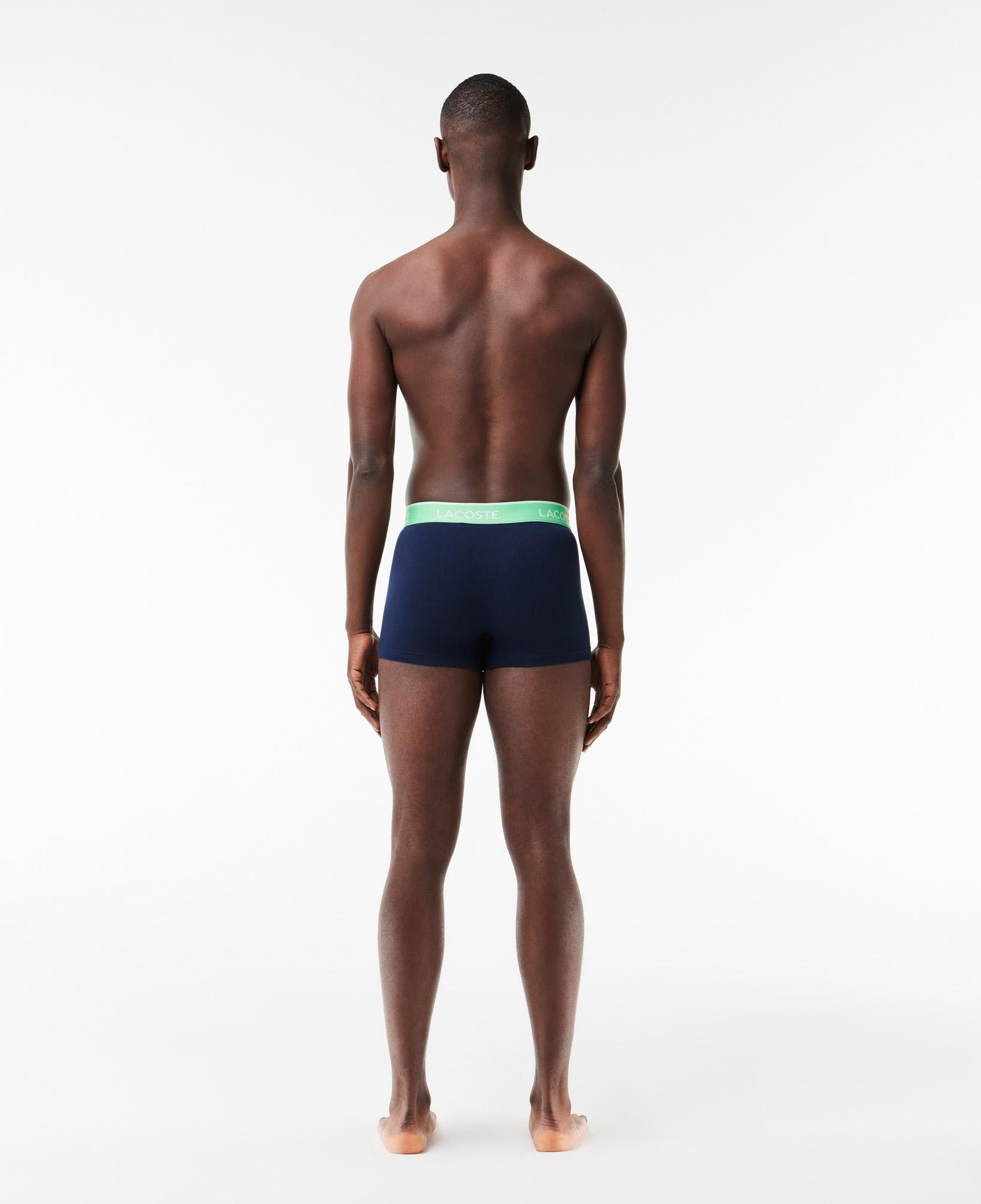 Lacoste Erkek 3'lü Lacivert Boxer