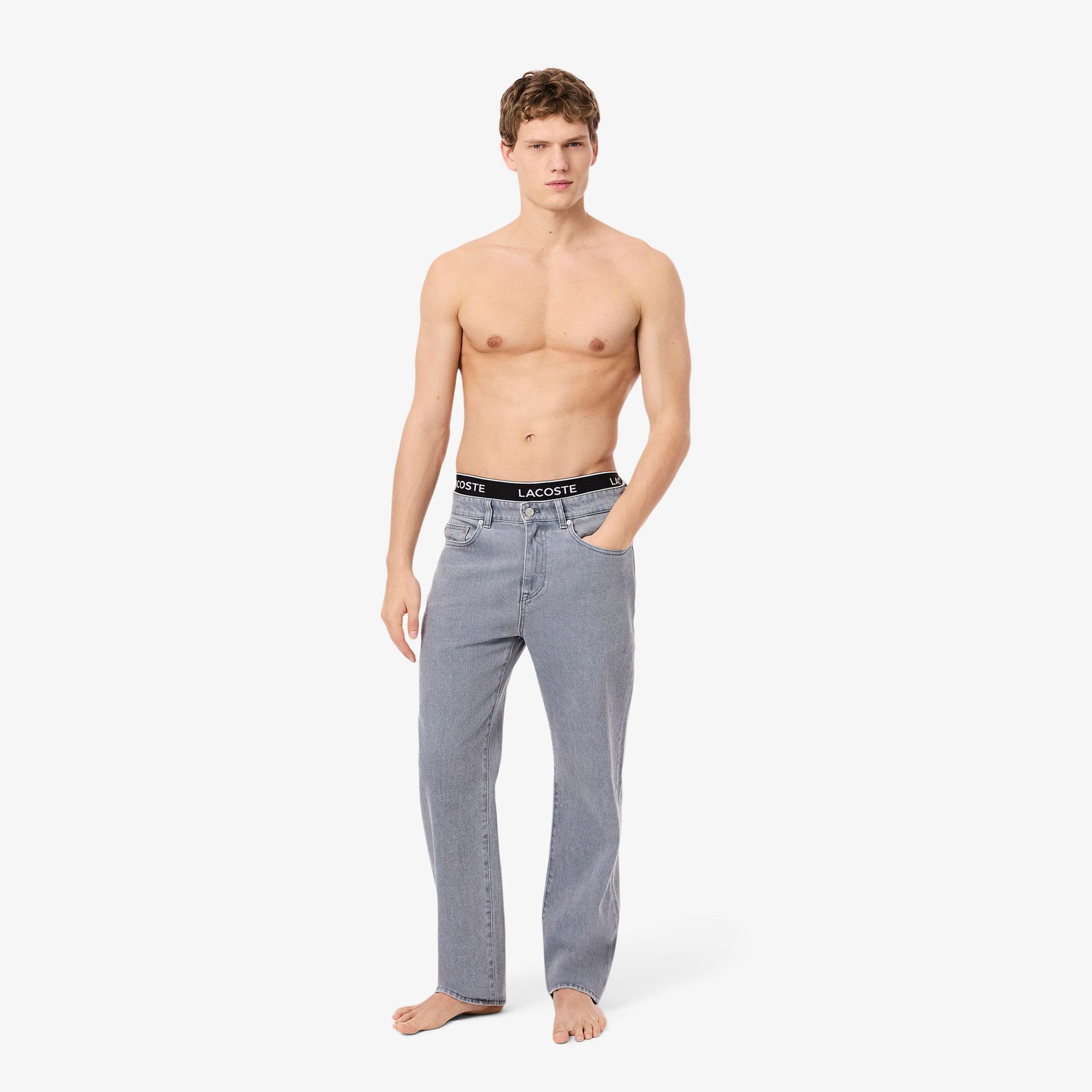 Lacoste Erkek 3'lü Siyah Boxer
