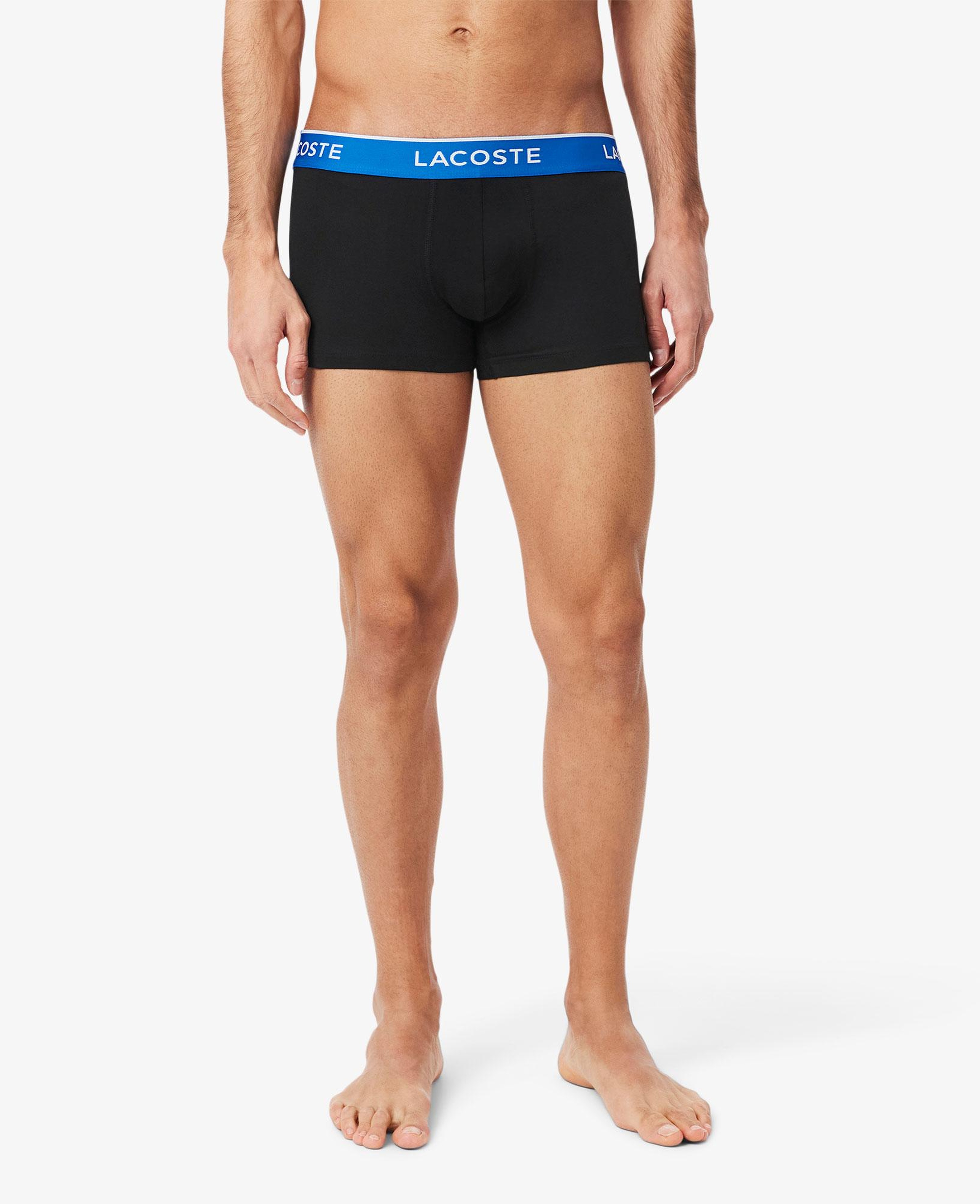 Lacoste Erkek 3'lü Siyah Boxer