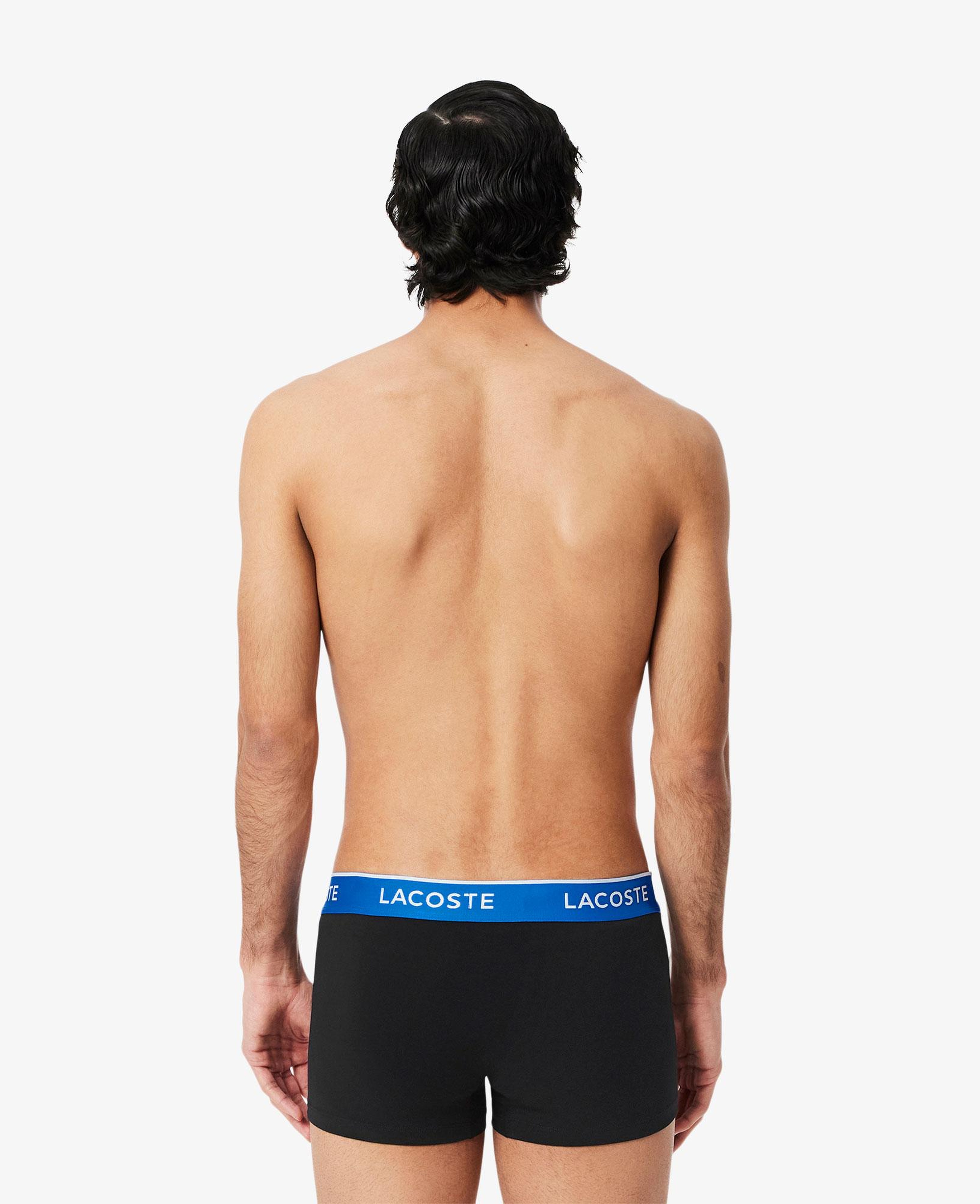 Lacoste Erkek 3'lü Siyah Boxer