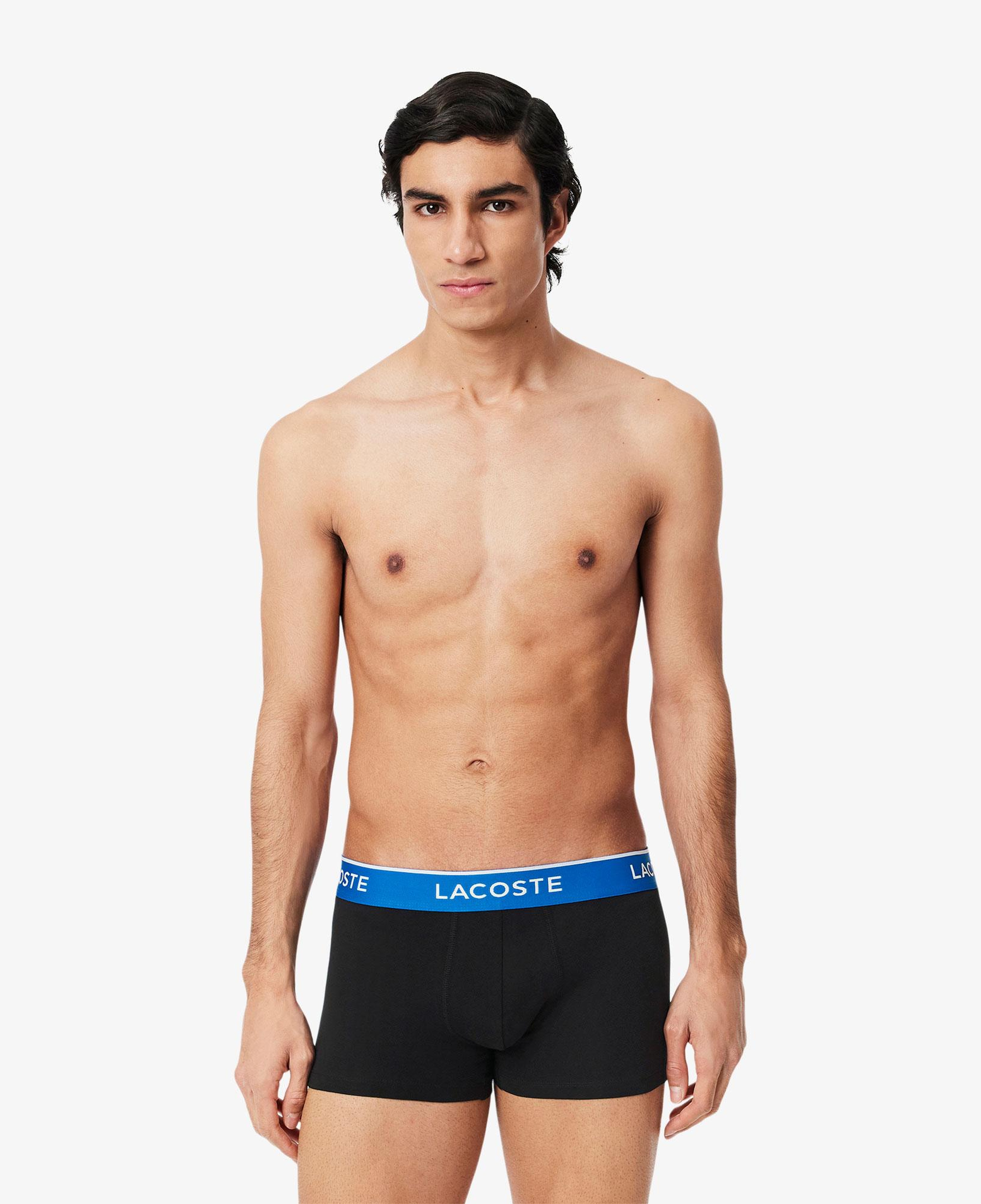 Lacoste Erkek 3'lü Siyah Boxer