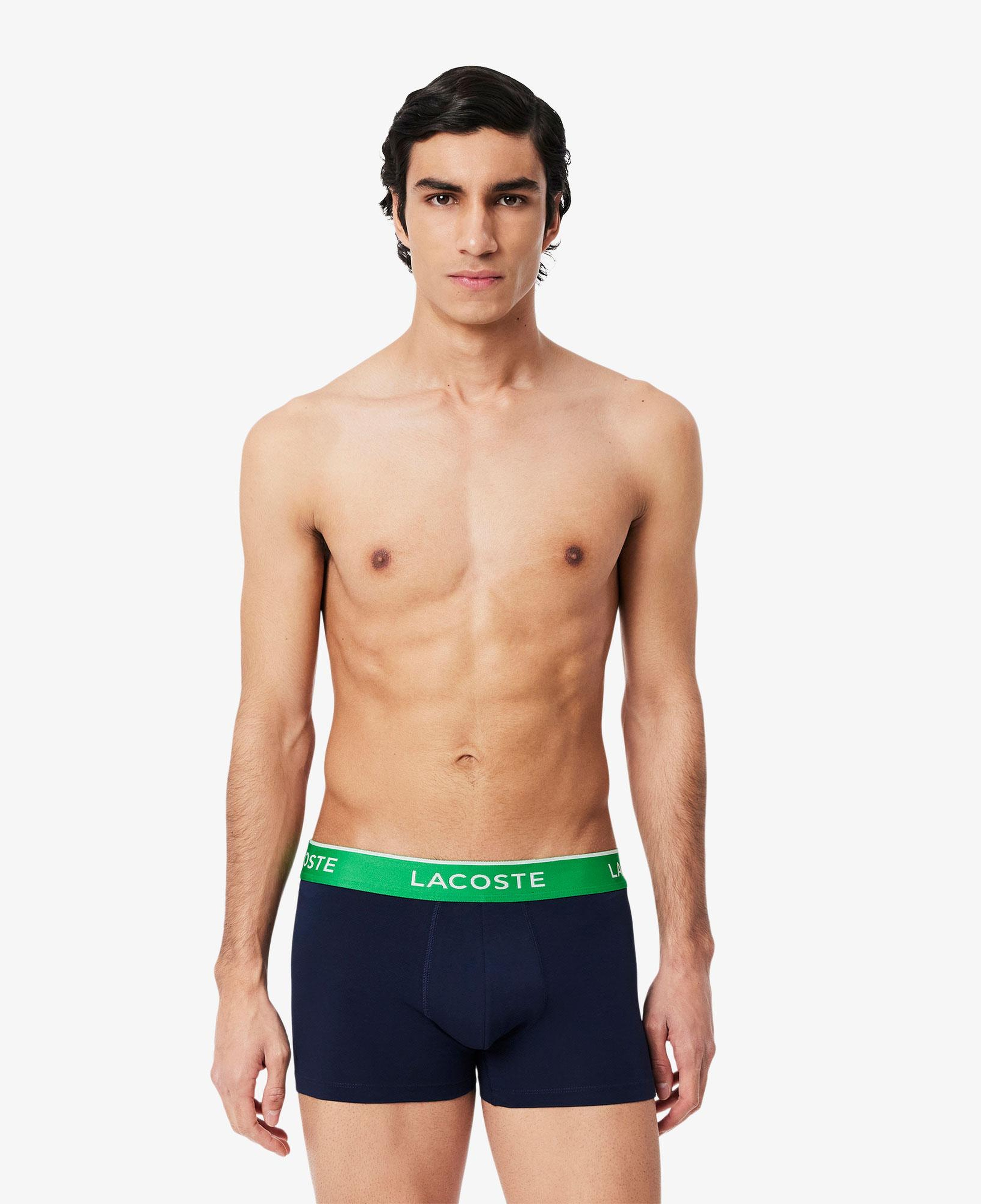 Lacoste Erkek 3'lü Lacivert Boxer