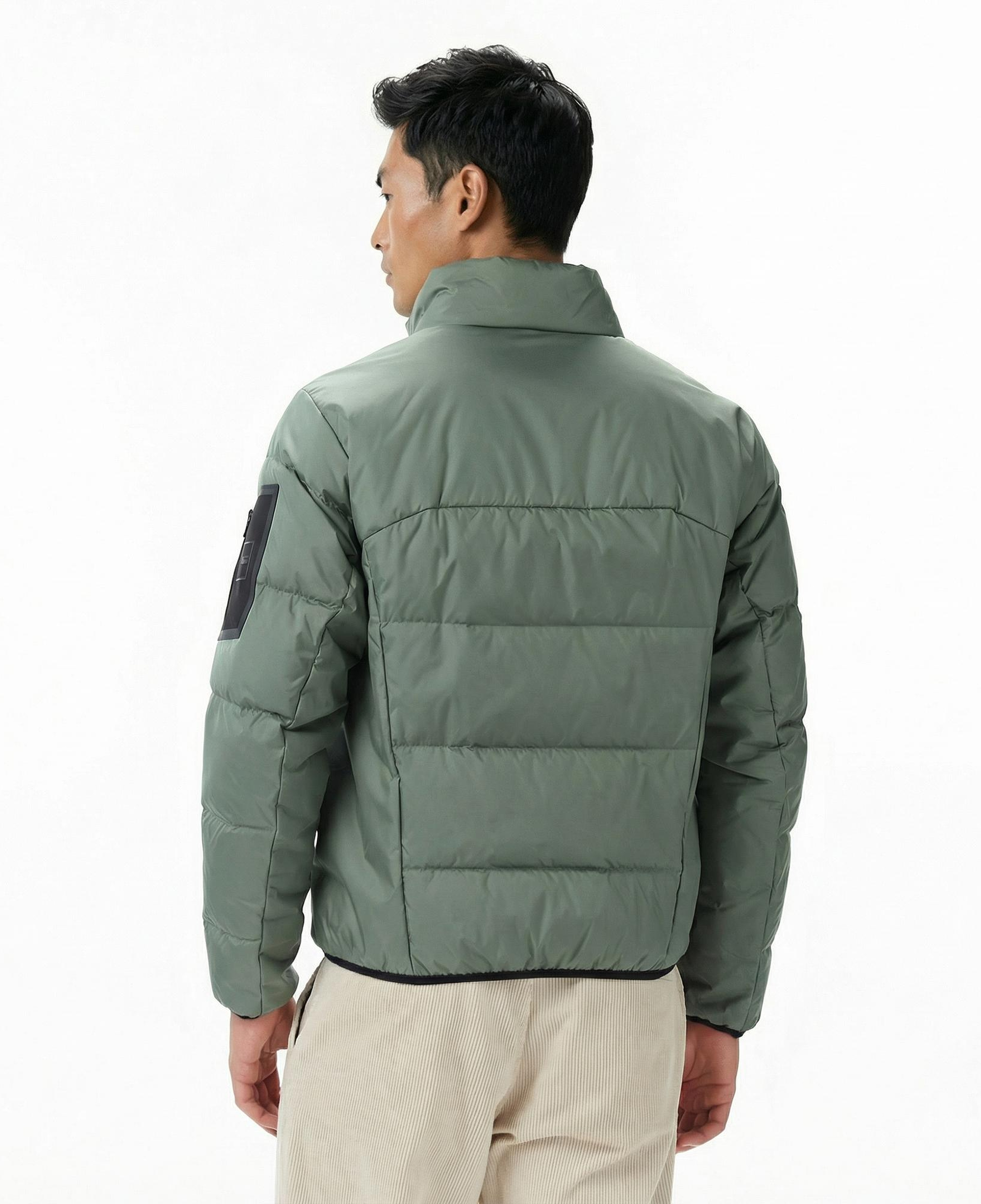 Boss Urbanex Puffer Erkek Yeşil Mont